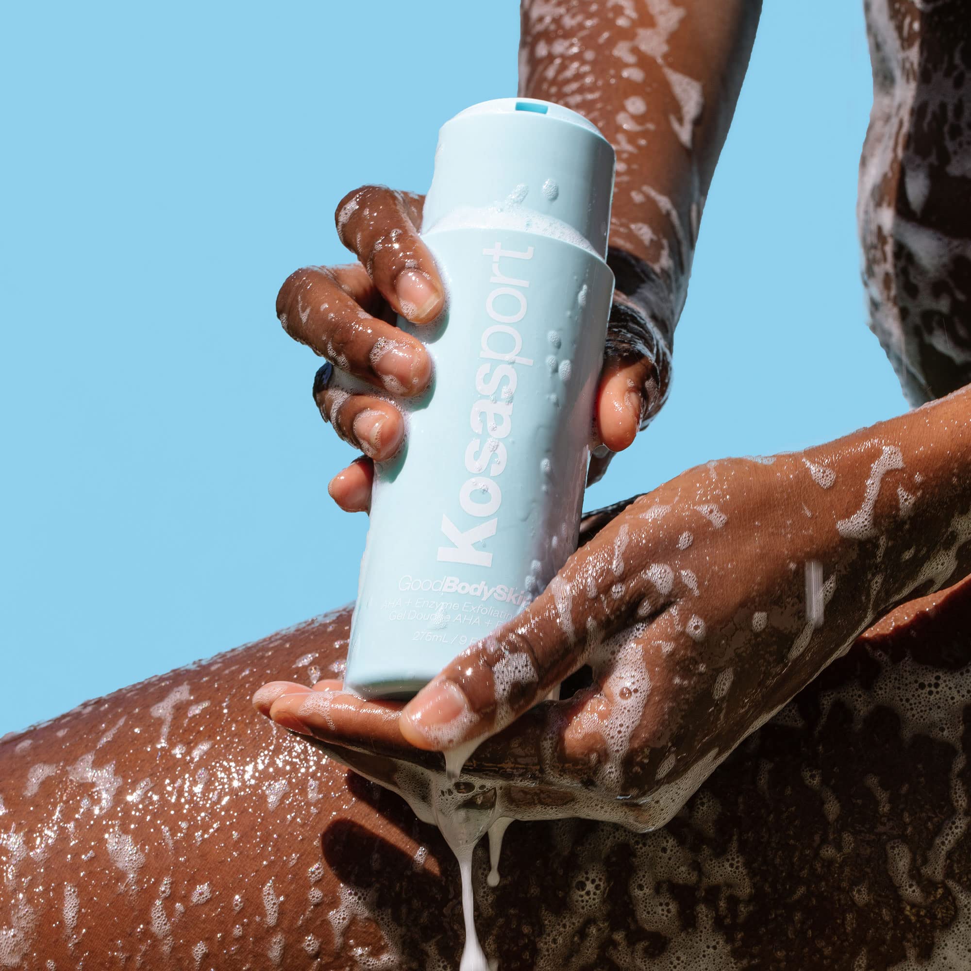 Kosas Kosasport Good Body Skin Body Wash | AHA & Enzyme Exfoliating Wash - Image 5