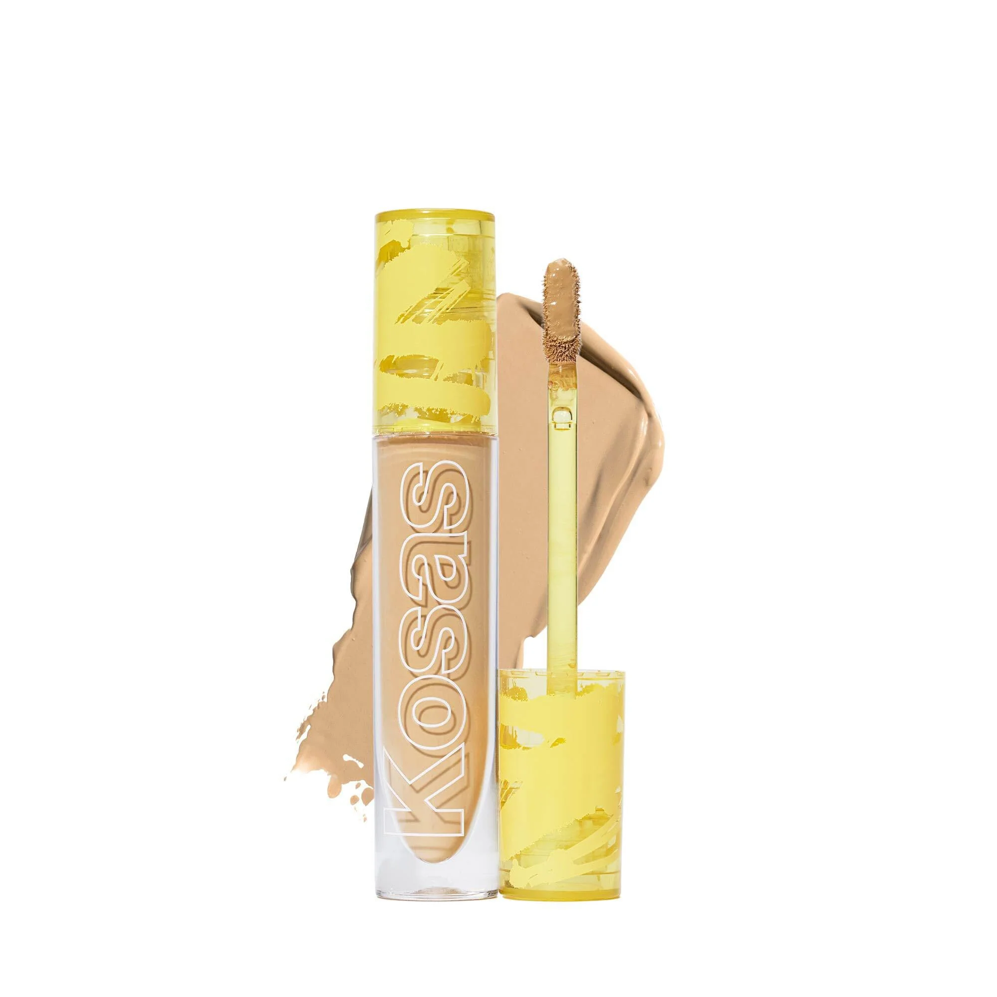 Kosas Revealer Concealer – Medium Coverage Hydrating Under Eye & Face Concealer with Hyaluronic Acid, 06 O