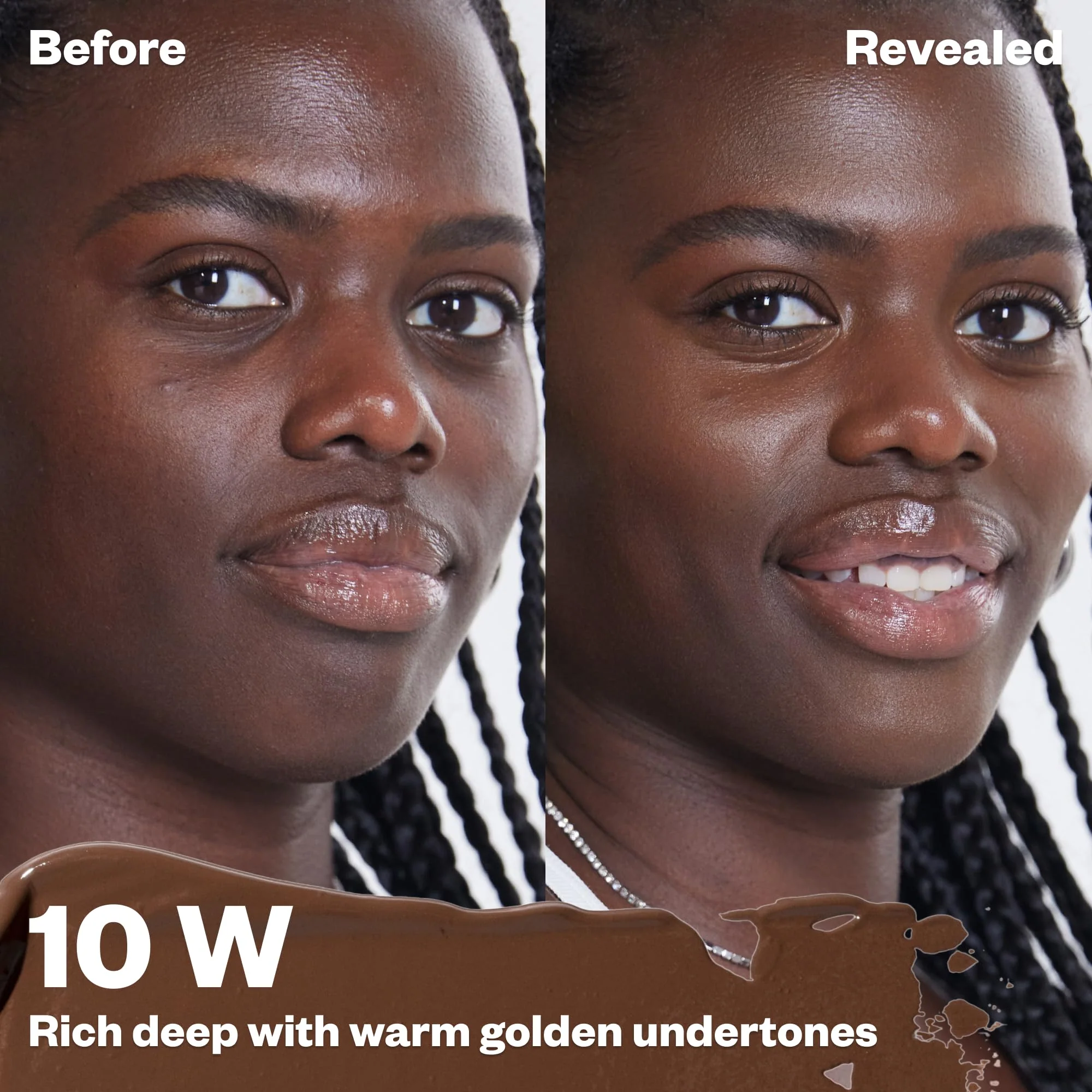 Kosas Revealer Concealer – Medium Coverage Hydrating Under Eye & Face Concealer with Hyaluronic Acid, Tone 10 W - Image 8