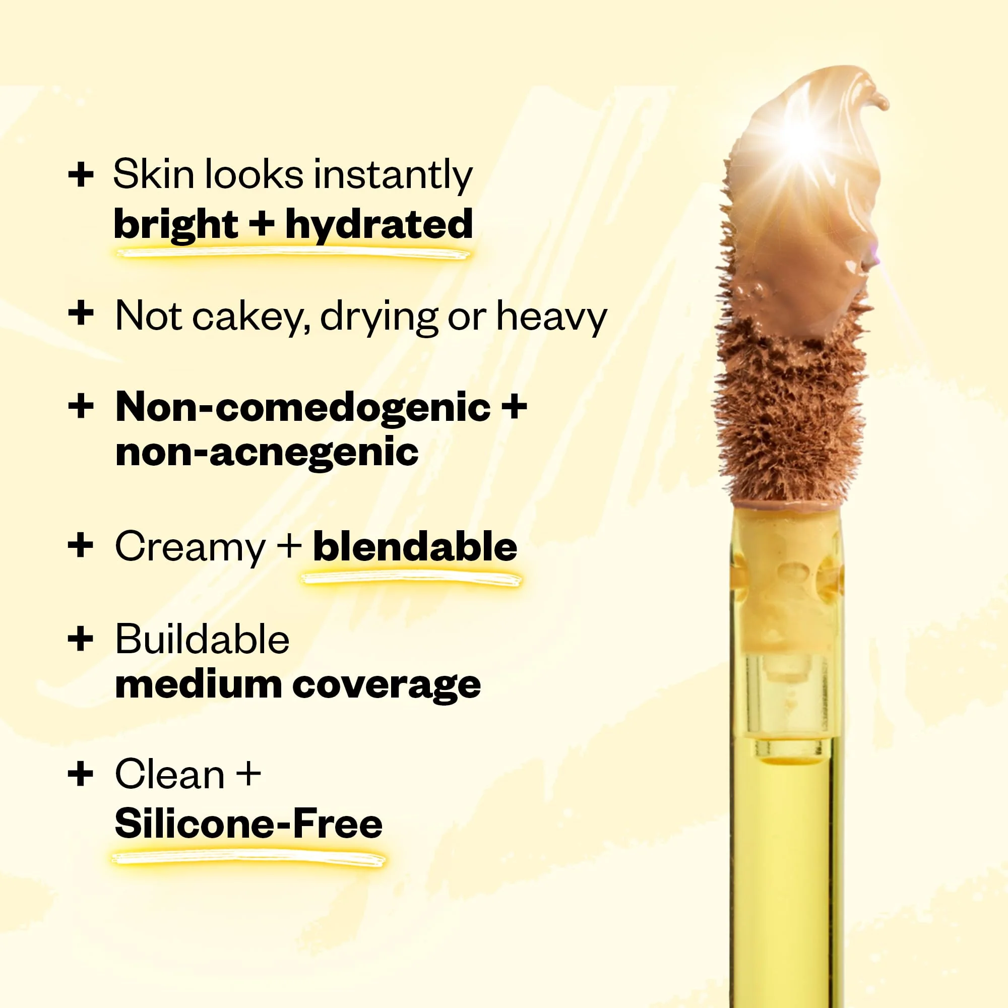 Kosas Revealer Concealer – Medium Coverage Hydrating Under Eye & Face Concealer with Hyaluronic Acid, Tone 8.2 W - Image 4