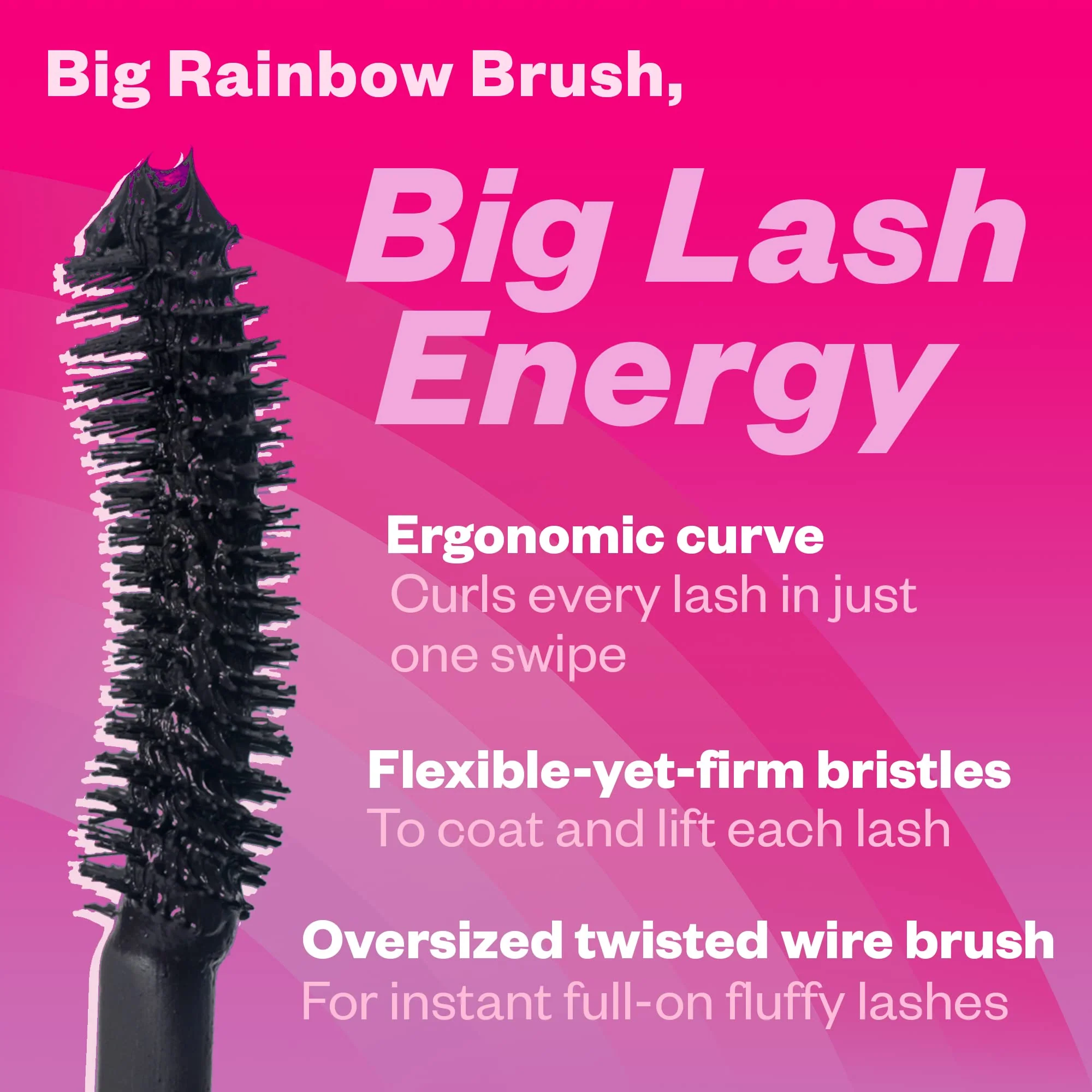 Kosas The Big Clean Mascara | Longwear, Fluffy Lashes, Intense Black - Image 6