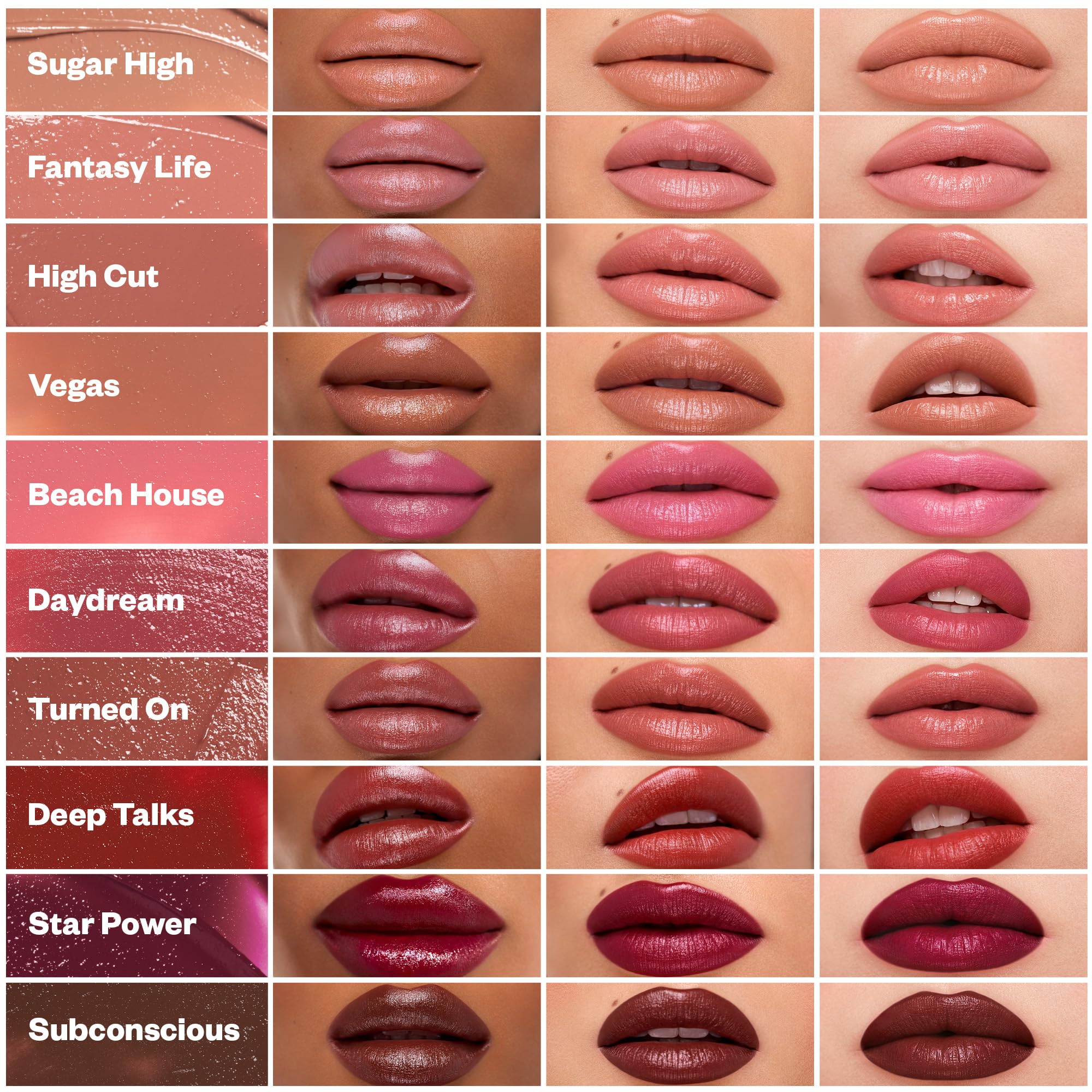 Kosas Weightless Lip Color Nourishing Satin Lipstick - High Impact Lip Color with Clean Formula - Comfy Feel & Soft Finish - Fantasy Life - Image 4