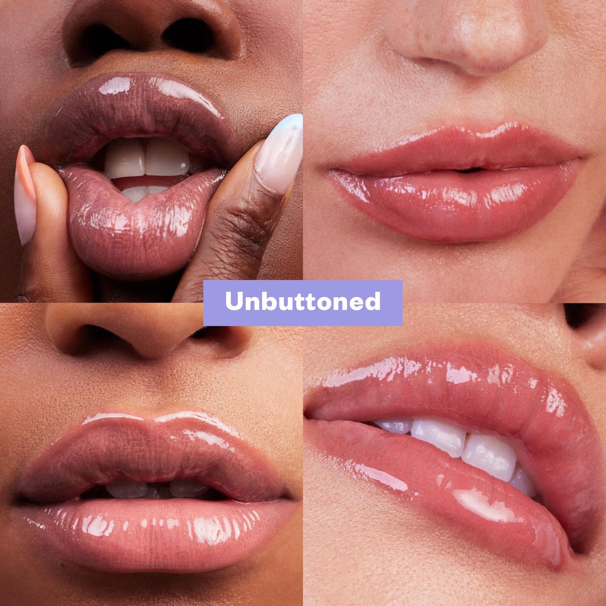 Kosas Wet Lip Oil Gloss - Hydrating Lip Plumping Treatment with Hyaluronic Acid & Peptides, Non-Sticky Finish (Unbuttoned) - Image 8