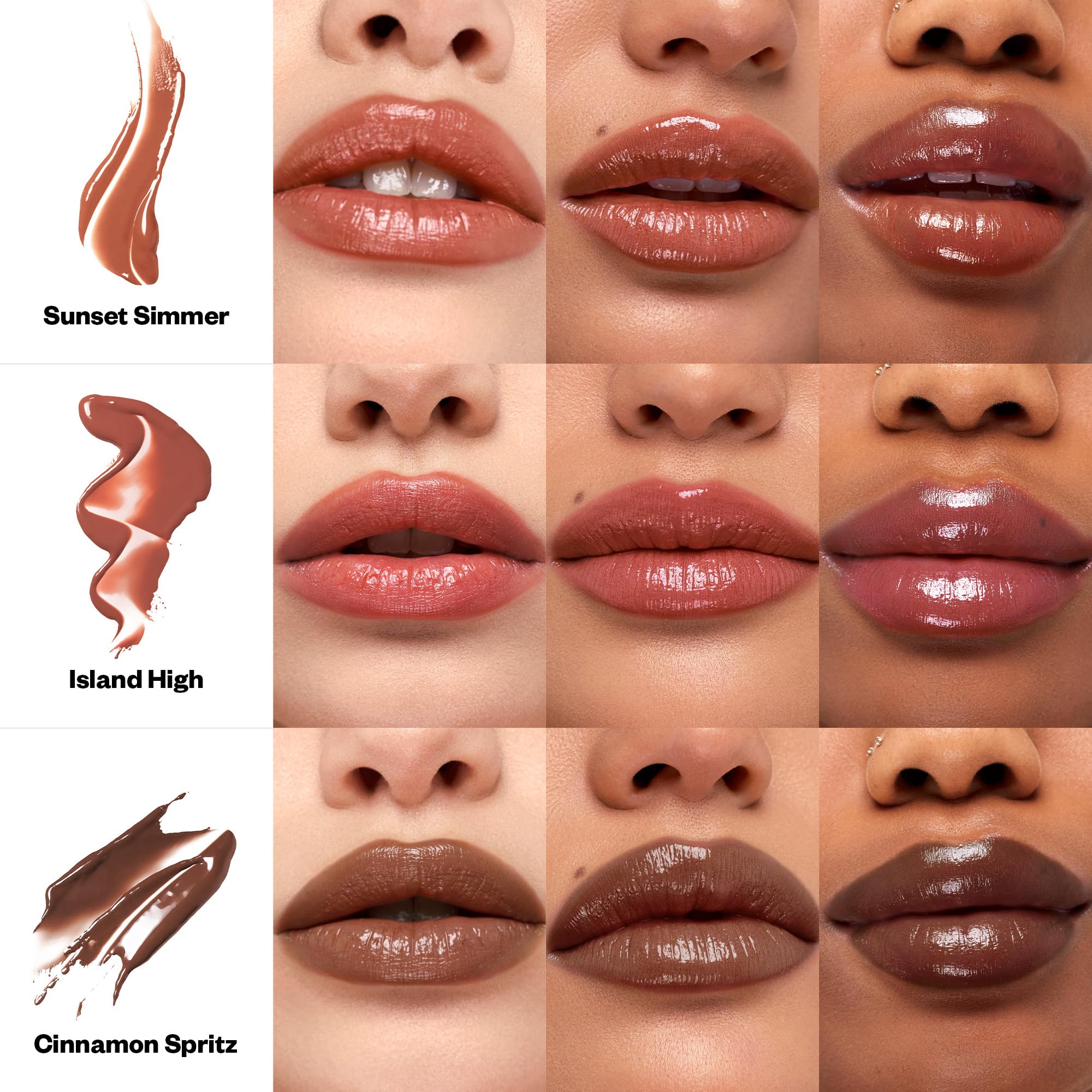 Kosas Wet Stick Moisturizing Shiny Sheer Lipstick with Ceramides, Hyaluronic acid, Peptides and Mango Butter - Soothes, Softens, and Moisturizes Lips – Cinnamon Spritz - Image 3