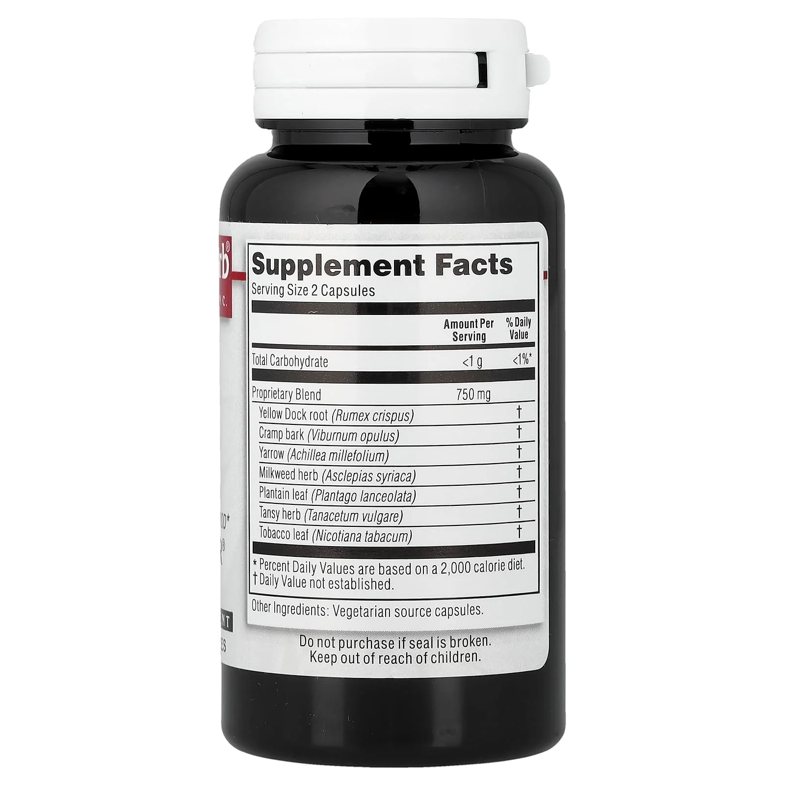 Kroeger Herb Co BloodToner®, 100 Vegetarian Capsules - Image 3