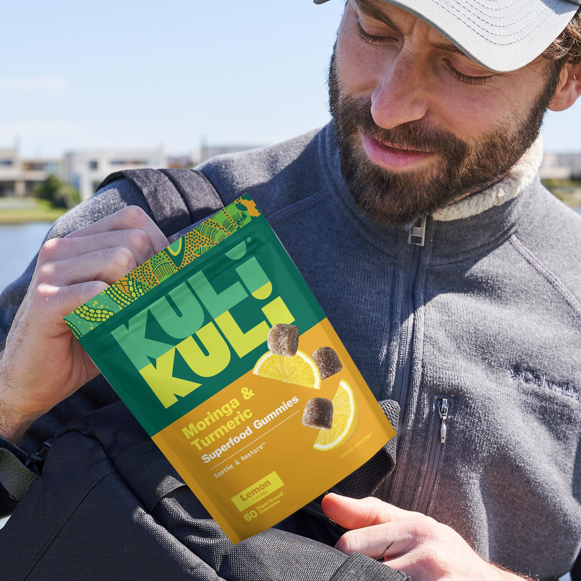 Kuli Kuli Super Energy Gummies - Energy Supplements with Moringa, Caffeine-Free Natural Energy Booster - 60 Non-GMO, Gluten-Free Moringa Gummies - Image 3