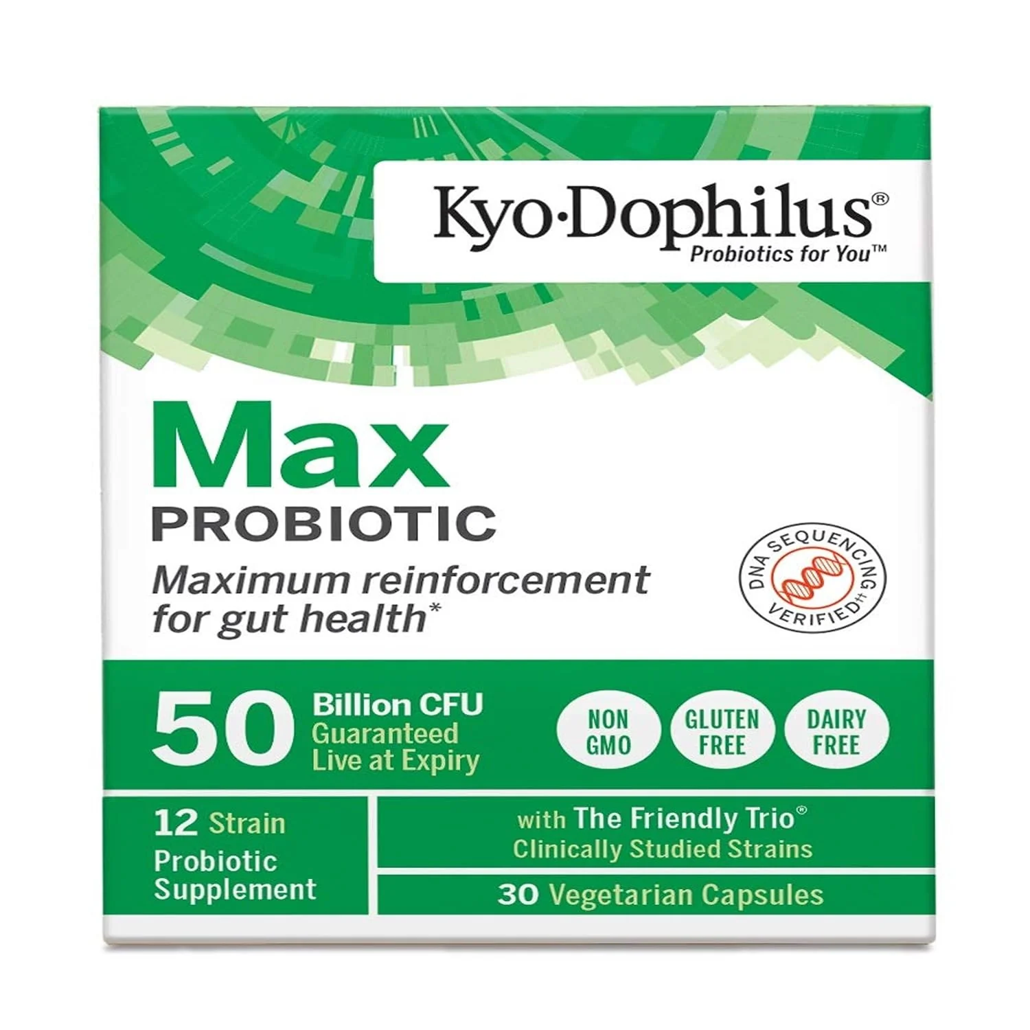 Kyo-Dophilus Max Probiotics, 30 Vegetarian Capsules - Image 3