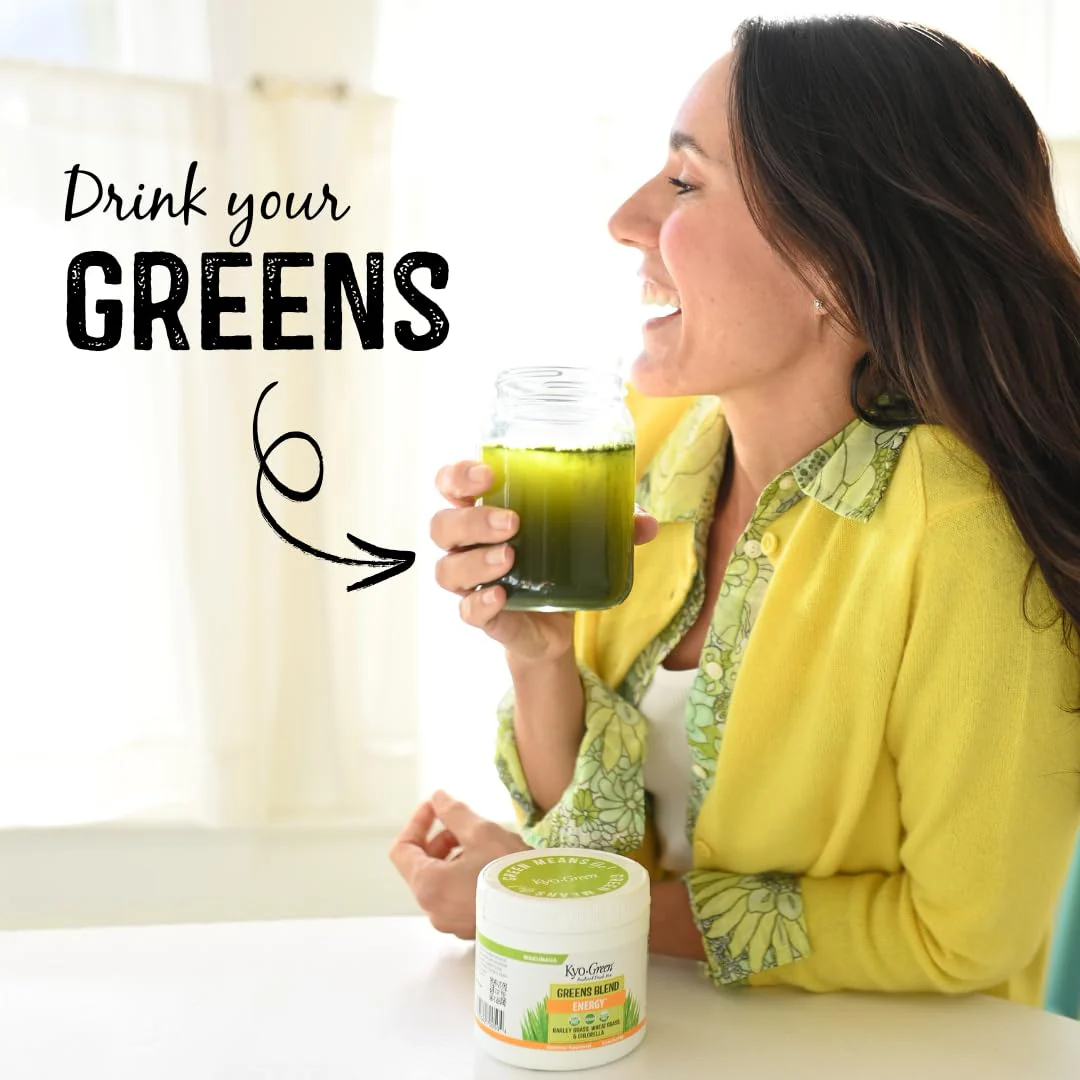 Kyo-Green Greens Blend Energy*, Powdered Drink Mix, 5.3 oz - Image 4