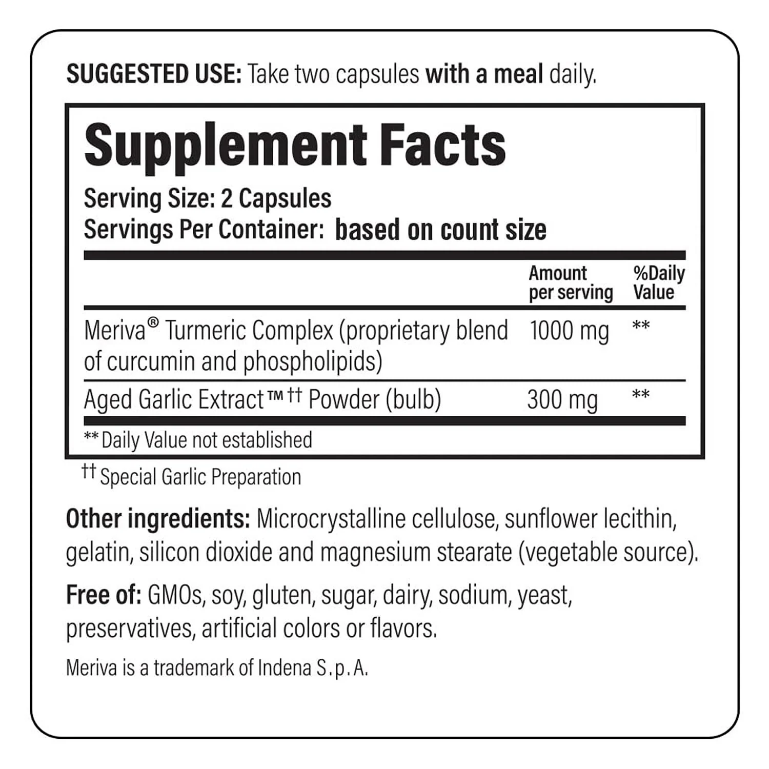 Kyolic Aged Garlic Extract Formula 111, Healthy Inflammation Response*, Curcumin, 100 Capsules - Image 4