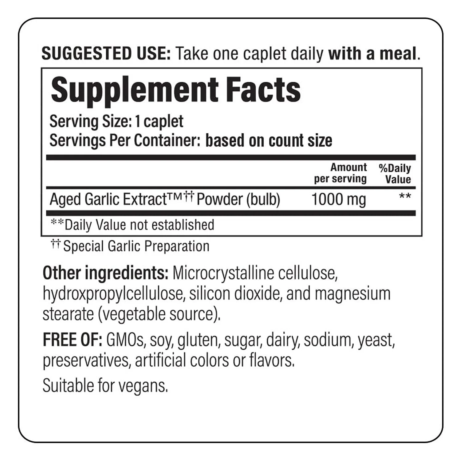 Kyolic Aged Garlic Extract Formula 250, Cardiovascular Health*, One Per Day 30 Caplets - Image 4