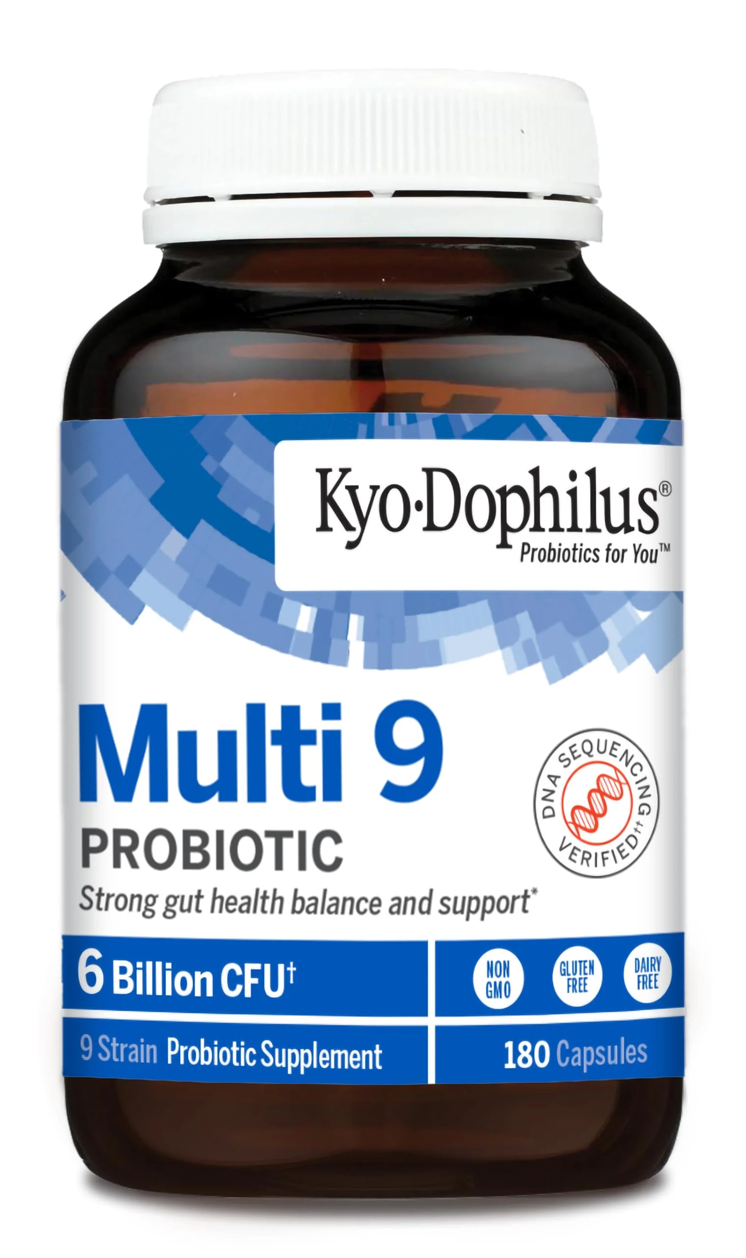 Kyolic Kyo-Dophilus Multi 9 Probiotic, Strong Gut Health Balance and Support*, 180 Capsules - Image 7