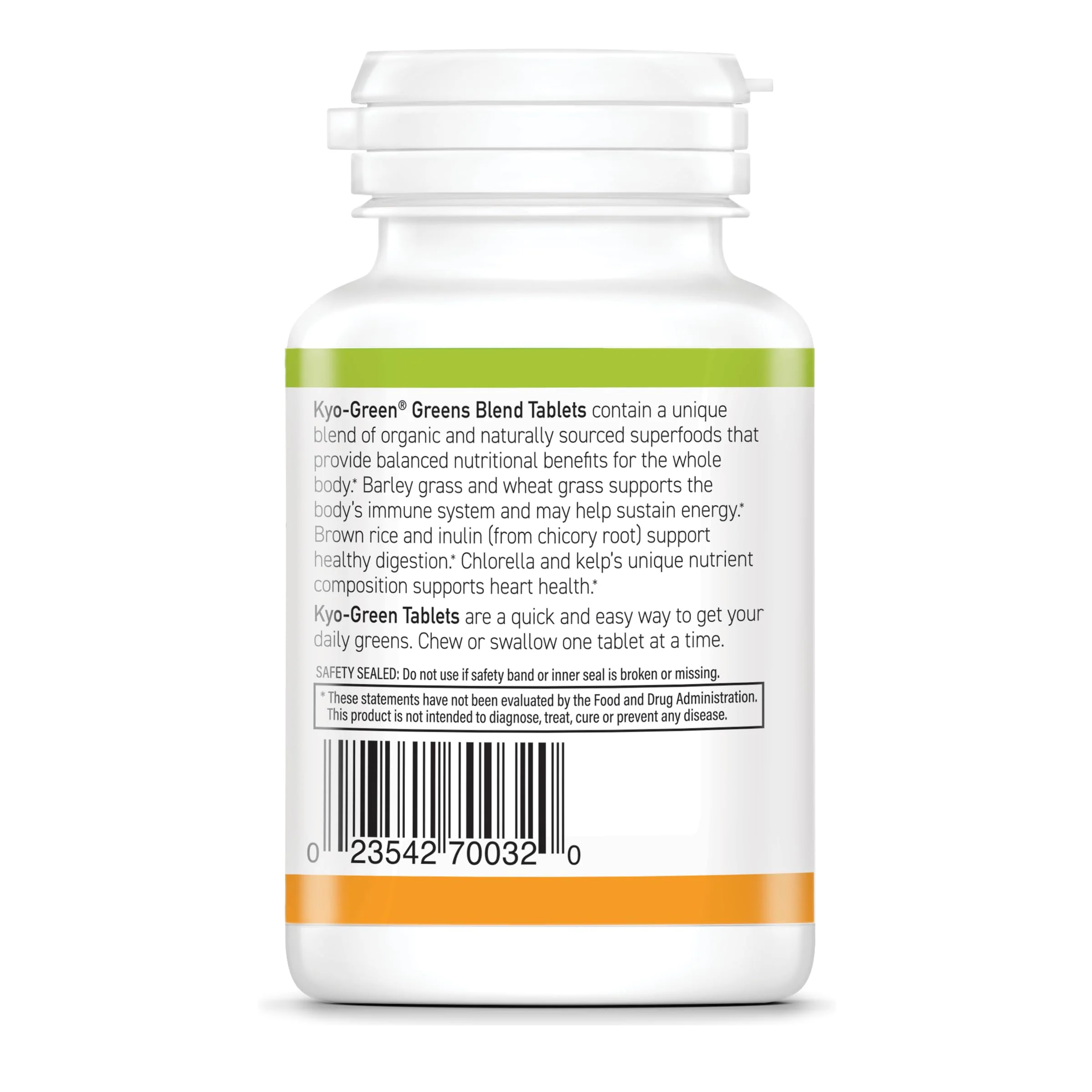 Kyolic Kyo-Green Greens Blend Energy*, 180 Tablets - Image 2