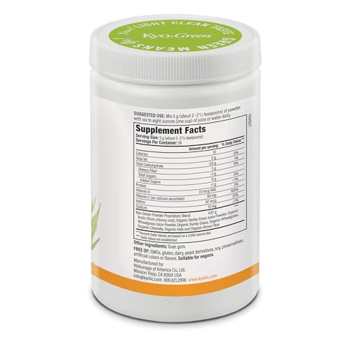Kyolic Kyo-Green Greens Blend Energy*, Powdered Drink Mix, 10 oz - Image 6