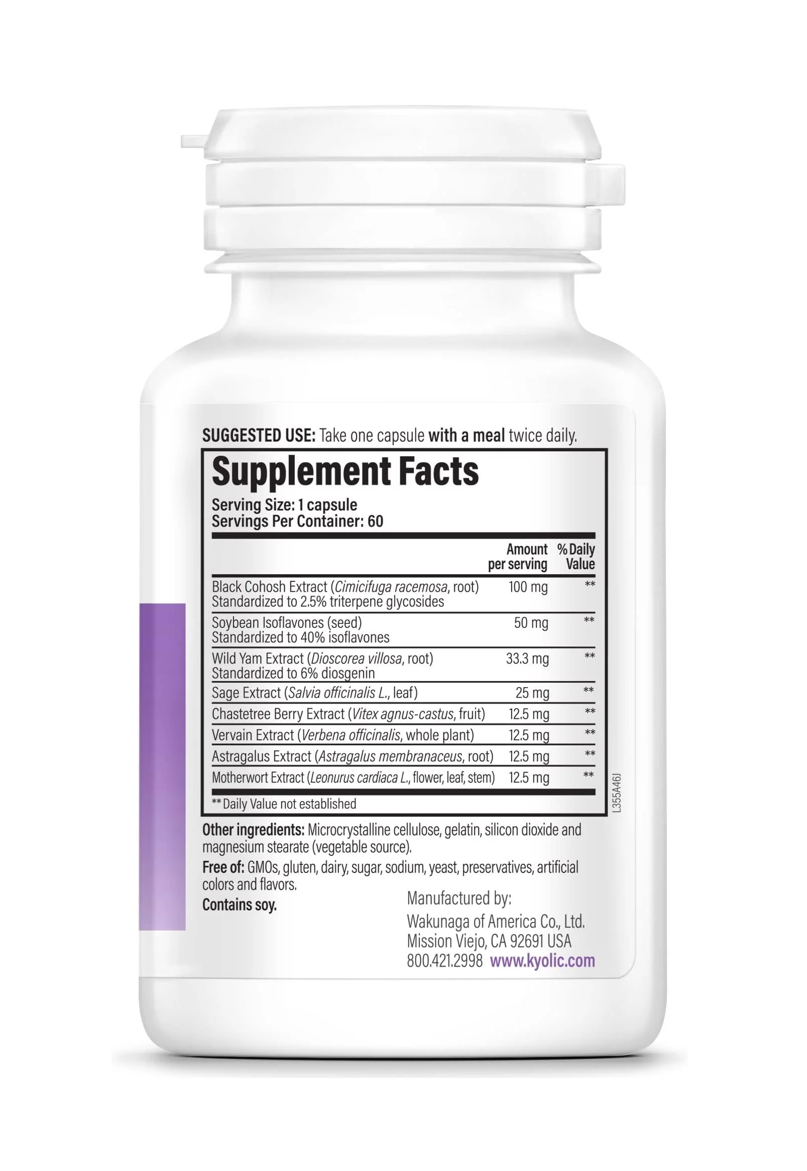 Kyolic Specialty Series Estro-Logic, for Optimal Estrogen Balance*, 60 Capsules - Image 4