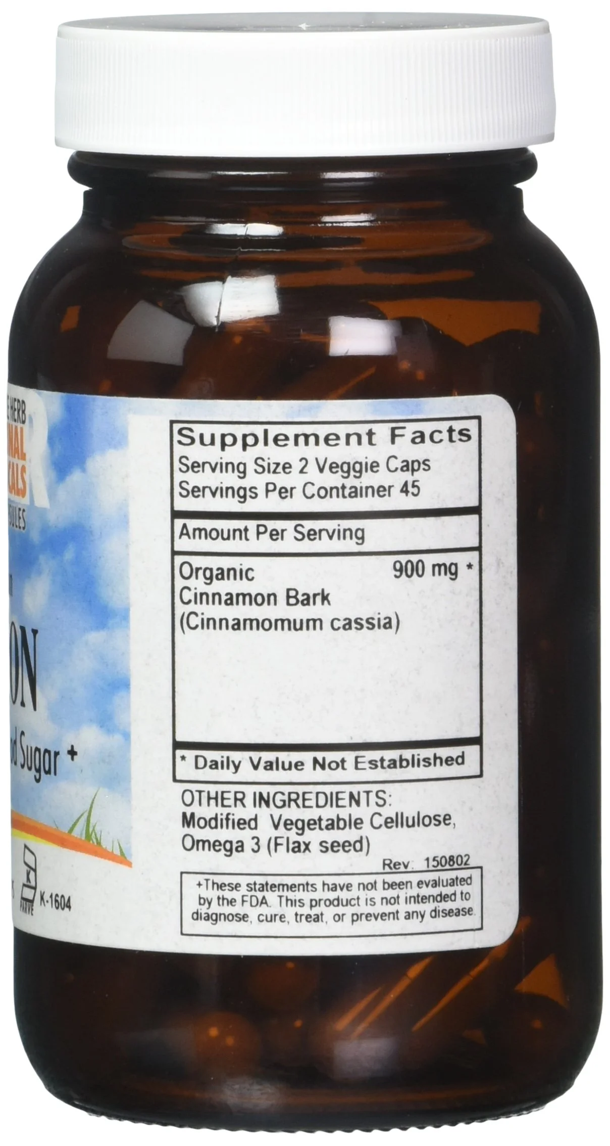 L A NATURALS Cinnamon Raw Herb 90 Vgc, 0.02 Pound - Image 3