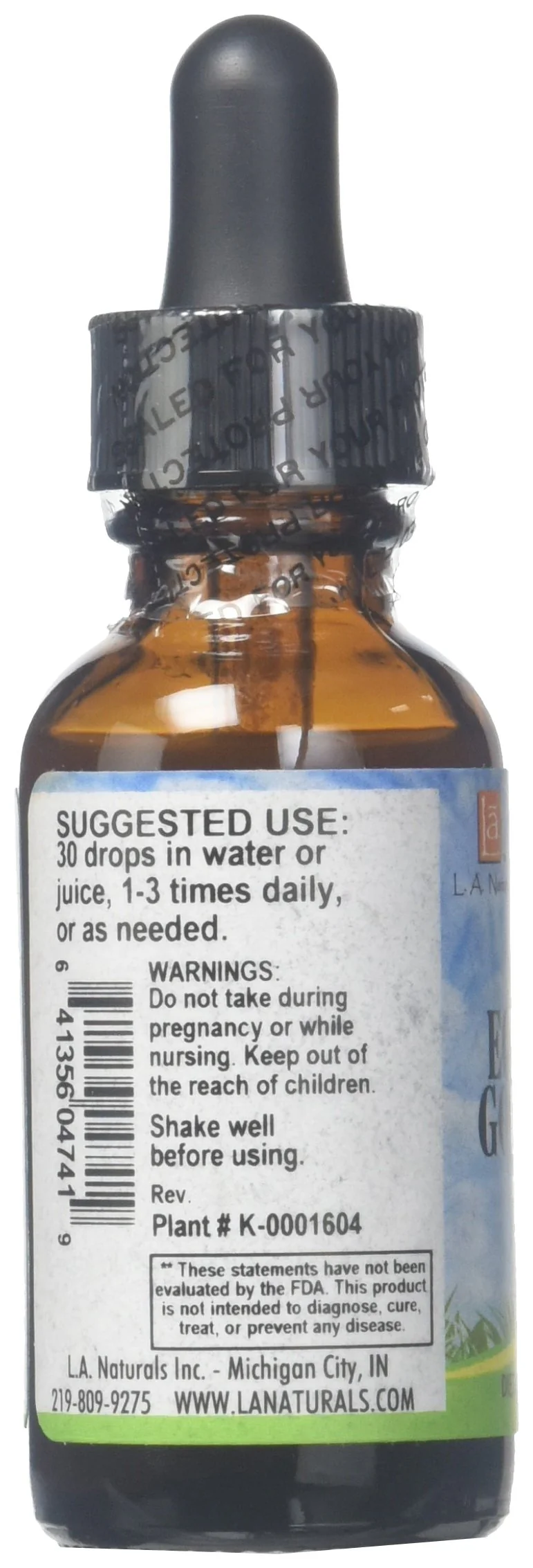 L A NATURALS Echinacea Goldenseal Complex, 0.02 Pound - Image 2