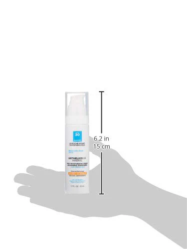 La Roche-Posay Anthelios 100% Mineral Sunscreen Moisturizer with Hyaluronic Acid, Broad Spectrum SPF 30 Face Sunscreen with Zinc Oxide & Titanium Dioxide, 1.7 fl. oz. - Image 4