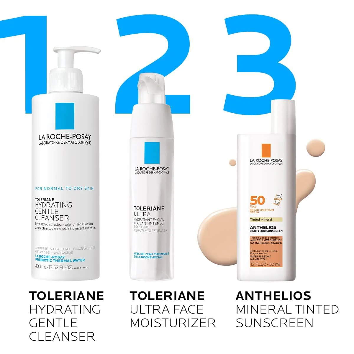 La Roche Posay Anthelios 50 Mineral Tinted Ultra Light Sunscreen Fluid 50ml/1.7oz - Image 3