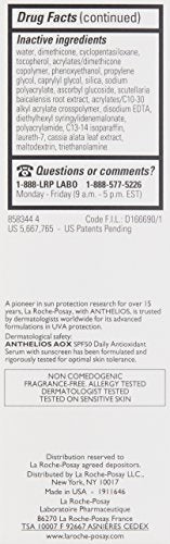 La Roche-Posay Anthelios AOX Daily Antioxidant Serum with SPF, Face Moisturizer with Sunscreen and Vitamin C & E, Oil Free Face Sunscreen for Sensitive Skin, Moisturizing Sun Protection - Image 3
