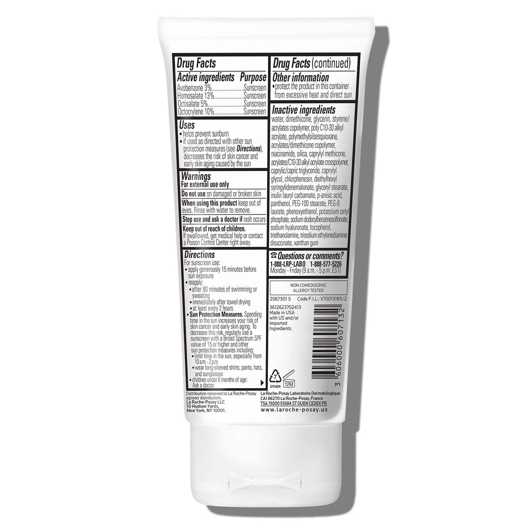 La Roche-Posay Anthelios Kids Gentle Lotion Sunscreen SPF 50, Broad Spectrum SPF + Antioxidants, Sunscreen For Kids, Octinoxate & Oxybenzone-Free, Pediatrician Tested, Non Comedogenic, Oil Free - Image 2