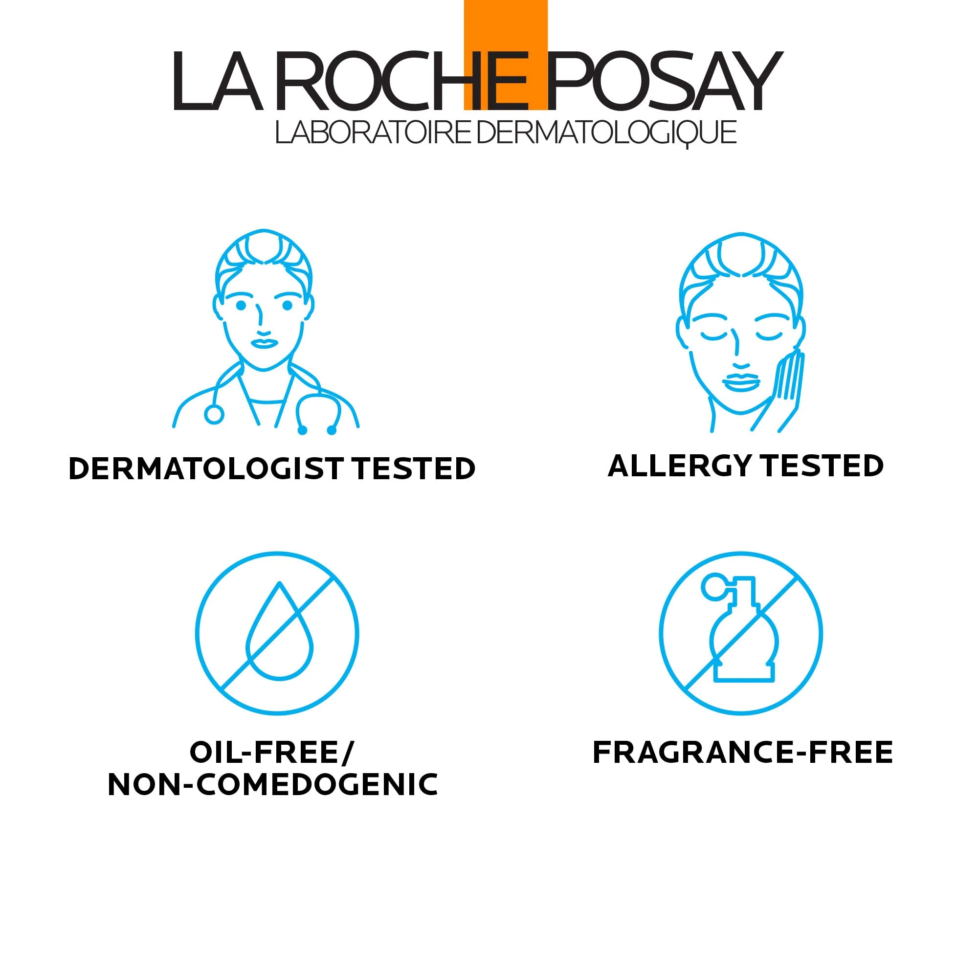 La Roche-Posay Anthelios Light Fluid Facial Sunscreen SPF 60, Lightweight Sunscreen For Face, Fluid Texture, Broad Spectrum SPF + Antioxidants, Oil Free & Oxybenzone Free, Travel Size 1.7 Fl. Oz. - Image 4