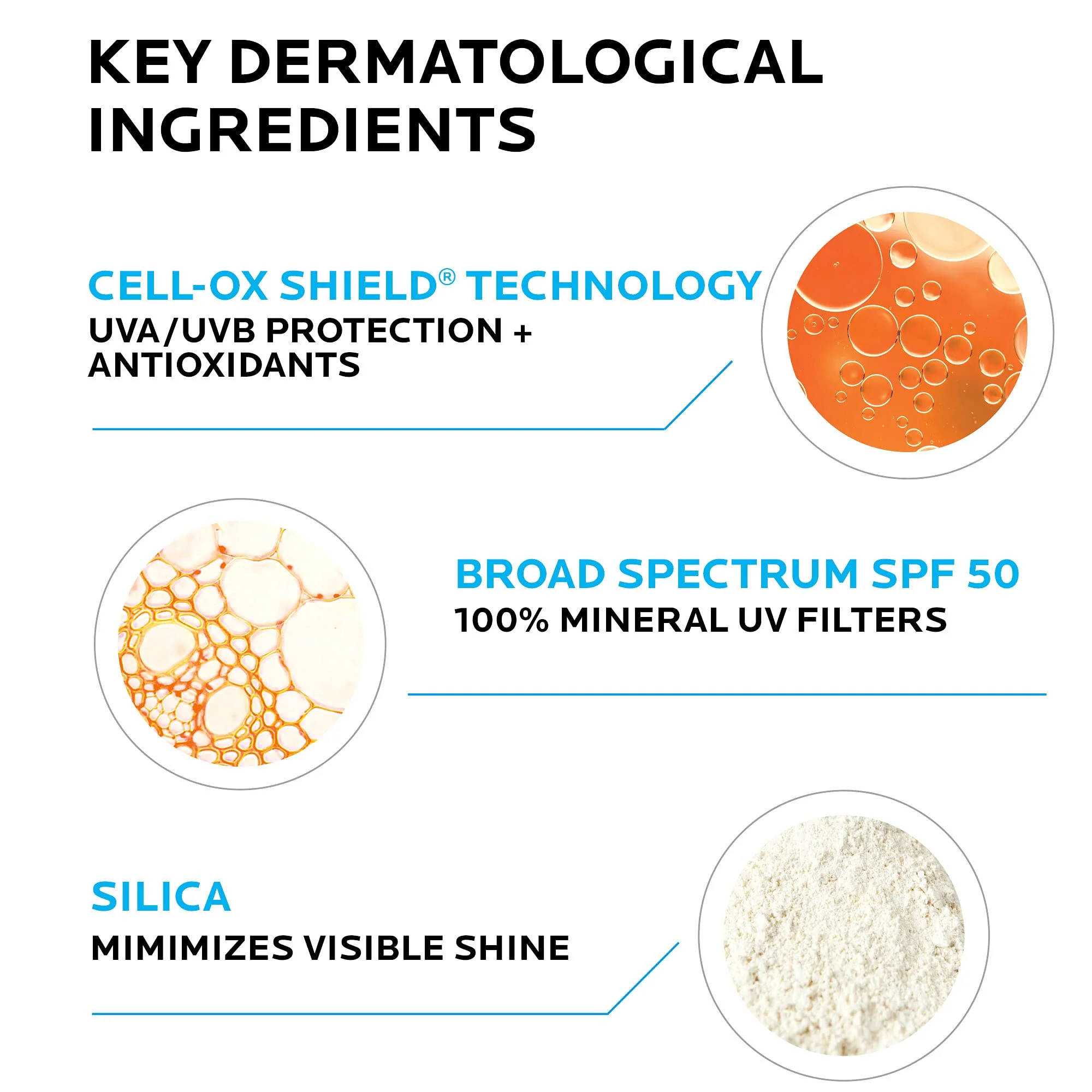 La Roche-Posay Anthelios Mineral Sunscreen SPF 50 Gentle Lotion, Broad Spectrum SPF + Antioxidants, Face & Body Sunscreen, Titanium Dioxide & Zinc Oxide, Oxybenzone Free, Oil Free - Image 5
