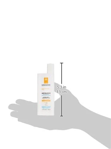 La Roche-Posay Anthelios Mineral Ultra-Light Face Sunscreen SPF 50, Zinc Oxide Sunscreen for Face, 100% Mineral Sunblock, Oil Free for Sensitive Skin, Daily Sun Protection - Image 4