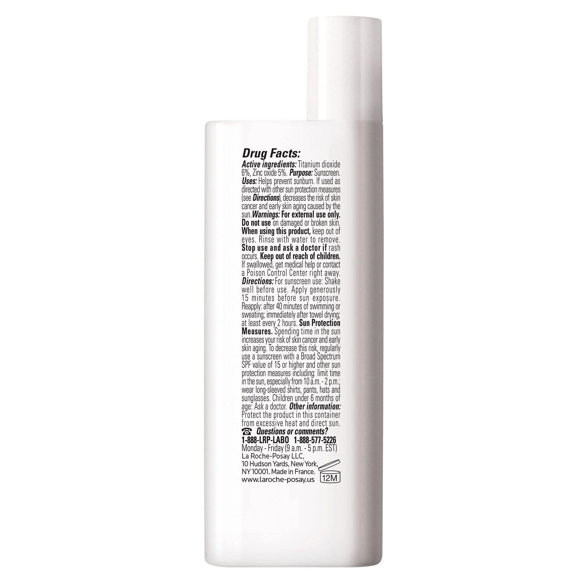 La Roche-Posay Anthelios Mineral Ultra-Light Face Sunscreen SPF 50, Zinc Oxide Sunscreen for Face, 100% Mineral Sunblock, Oil Free for Sensitive Skin, Daily Sun Protection - Image 6