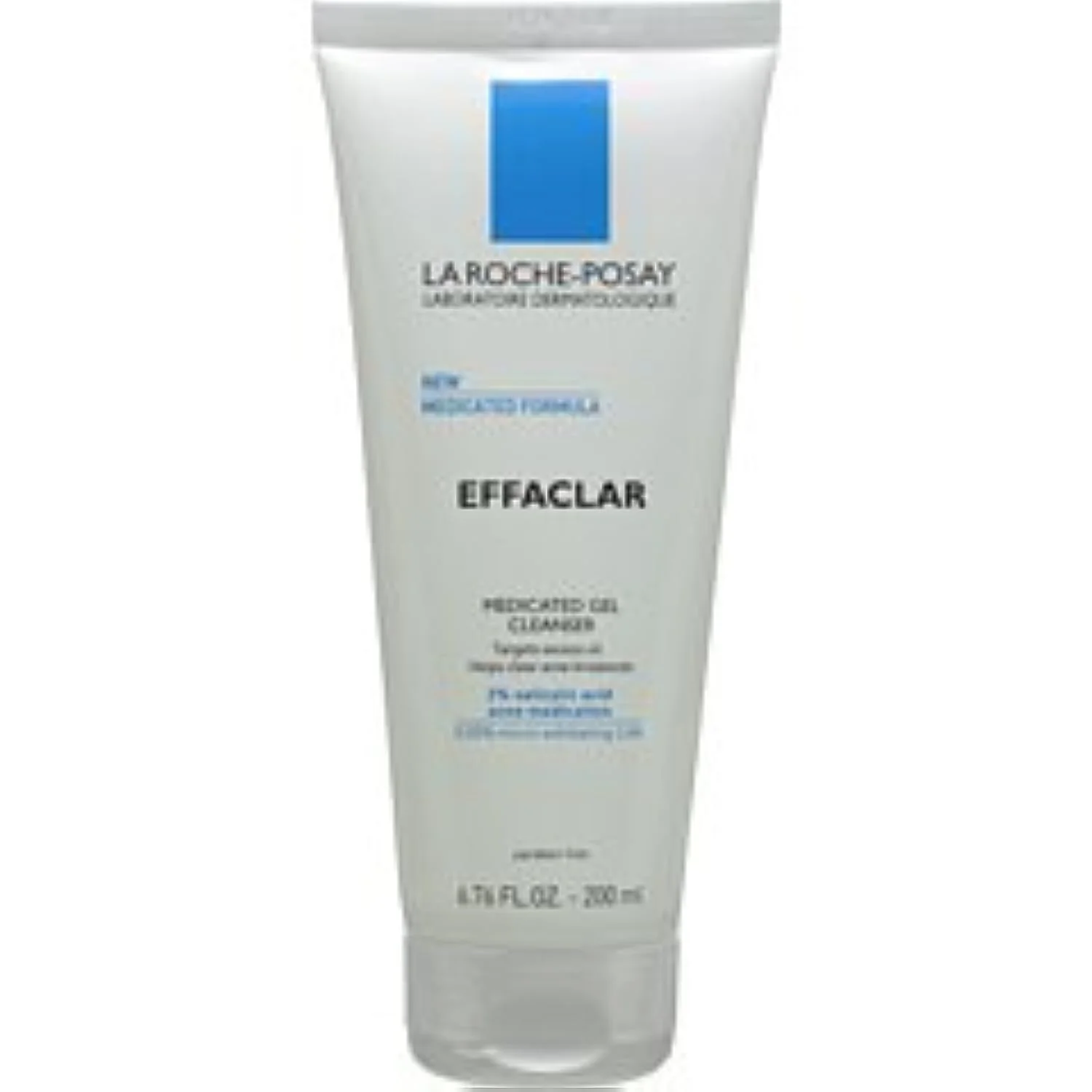 La Roche-Posay Effaclar Medicated Gel Cleanser, 2% Salicylic Acid Cleanser + LHA + Glycerin, Foaming Acne Face Wash, Helps Clear & Prevent Acne Breakouts, Oil Free, Targets Excess Oil - Image 3