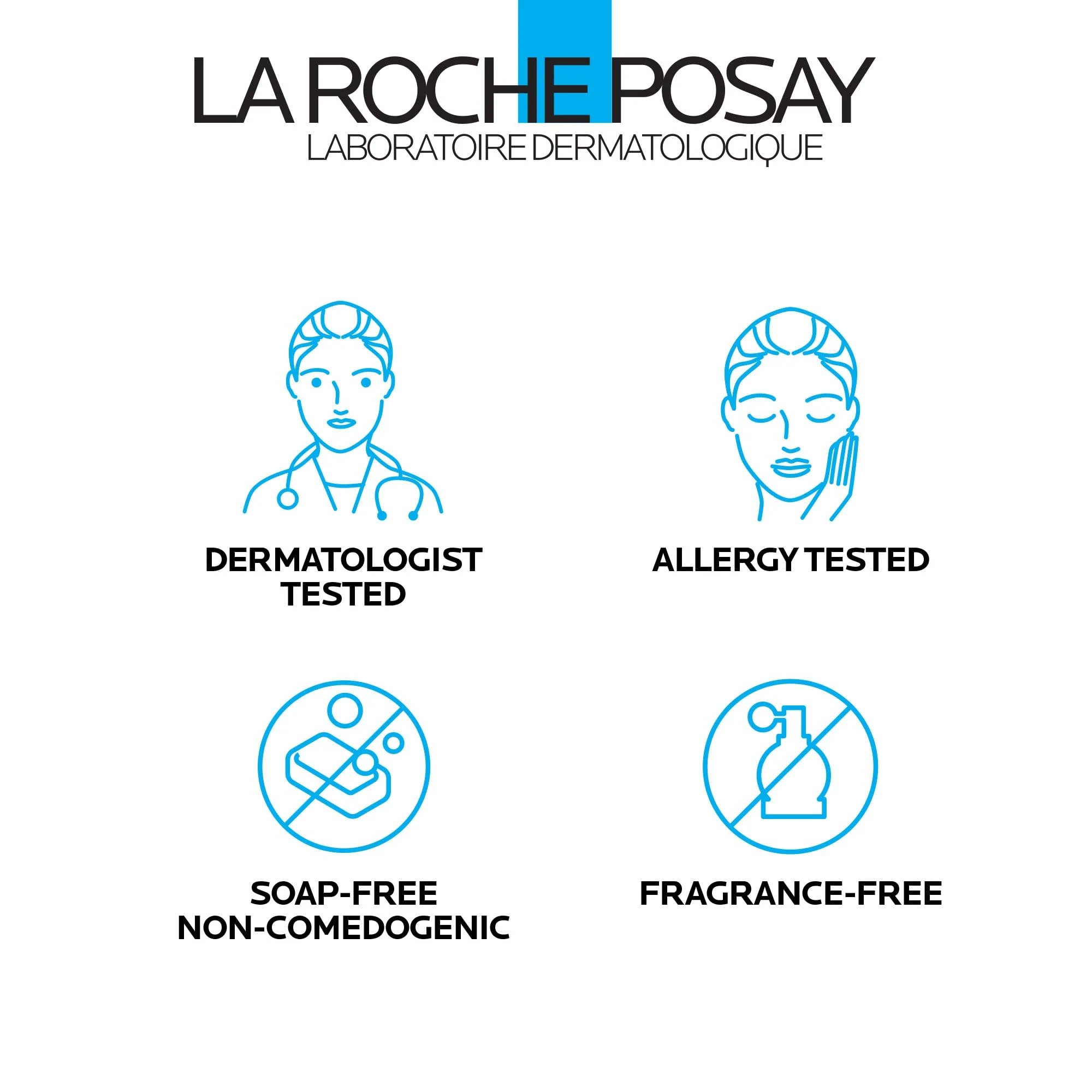 La Roche-Posay Effaclar Purifying Foaming Gel Cleanser for Oily Skin, With Zinc Pidolate To Remove Excess Oil & Shine, Alcohol Free & Oil Free, Sensitive Skin Tested - Image 4