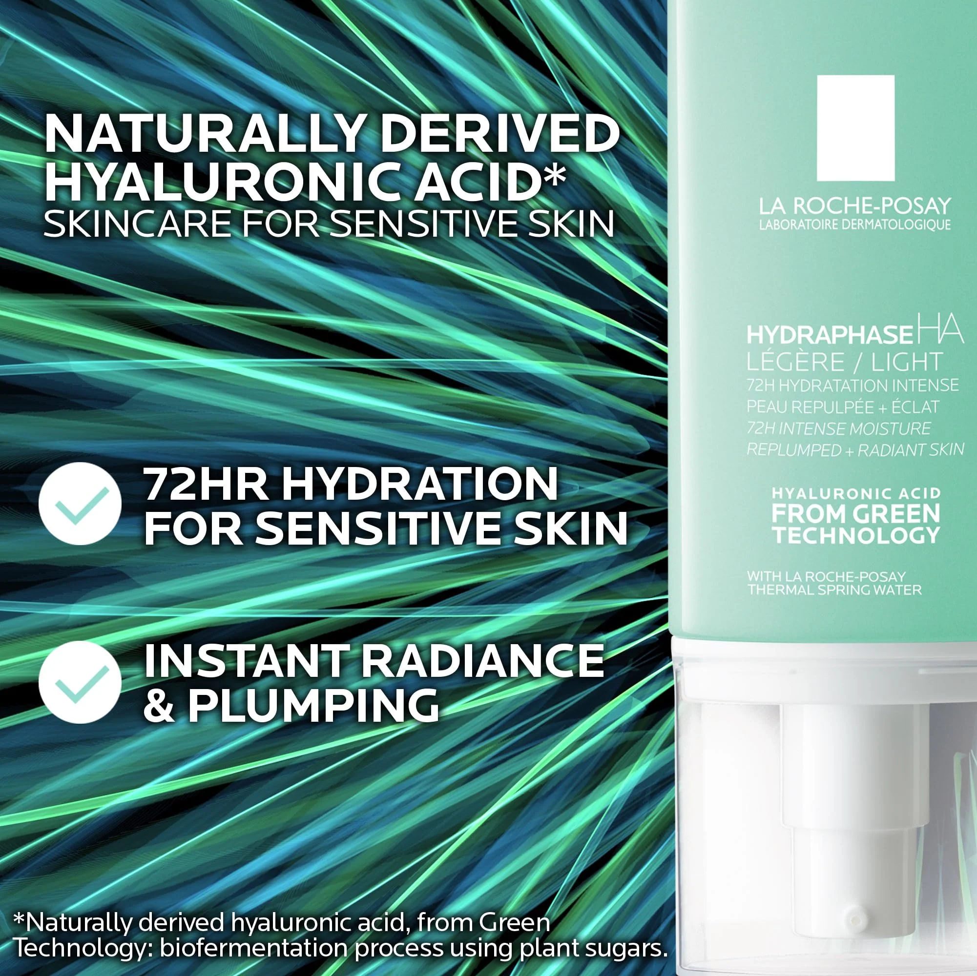 La Roche-Posay Hydraphase HA Light Face Moisturizer, Hyaluronic Acid Face Moisturizer with 72HR Hydration, Oil Free & Non-Comedogenic, 50 ML, 1.69 fl. oz. - Image 6