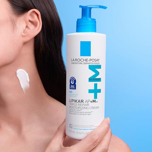 La Roche-Posay Lipikar AP+MAX Triple Repair Moisturizing Body Cream | Face & Body Lotion for Dry Skin with Shea Butter & Niacinamide | Gentle Moisturizer for Very Dry, Rough & Sensitive Skin, 400ml - Image 10