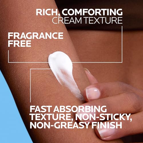 La Roche-Posay Lipikar AP+MAX Triple Repair Moisturizing Body Cream | Face & Body Lotion for Dry Skin with Shea Butter & Niacinamide | Gentle Moisturizer for Very Dry, Rough & Sensitive Skin, 475ml - Image 7