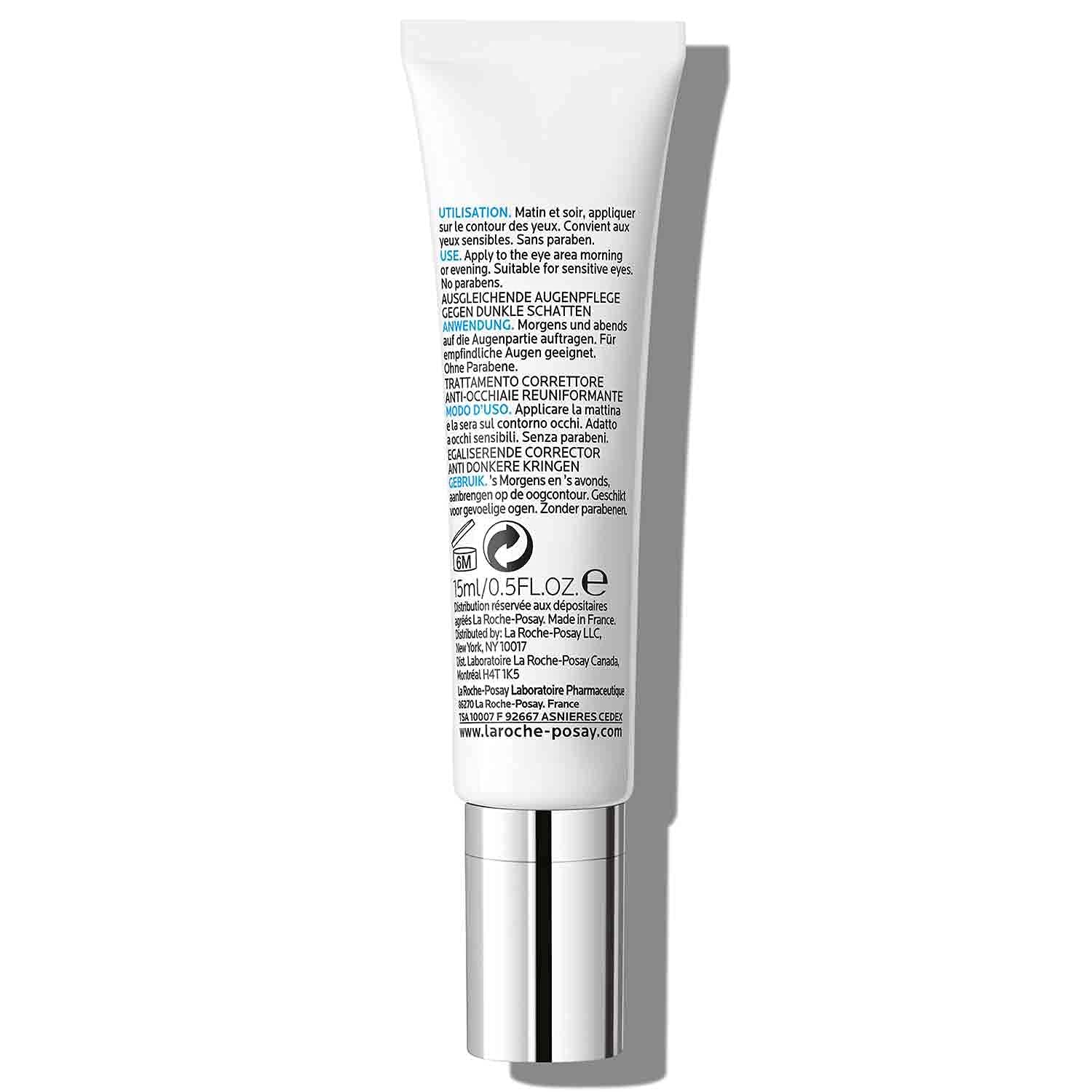La Roche-Posay Pigmentclar Dark Circles Eye Cream with Caffeine, Brightens Under Eye Area and Targets Dark Circles - Image 3