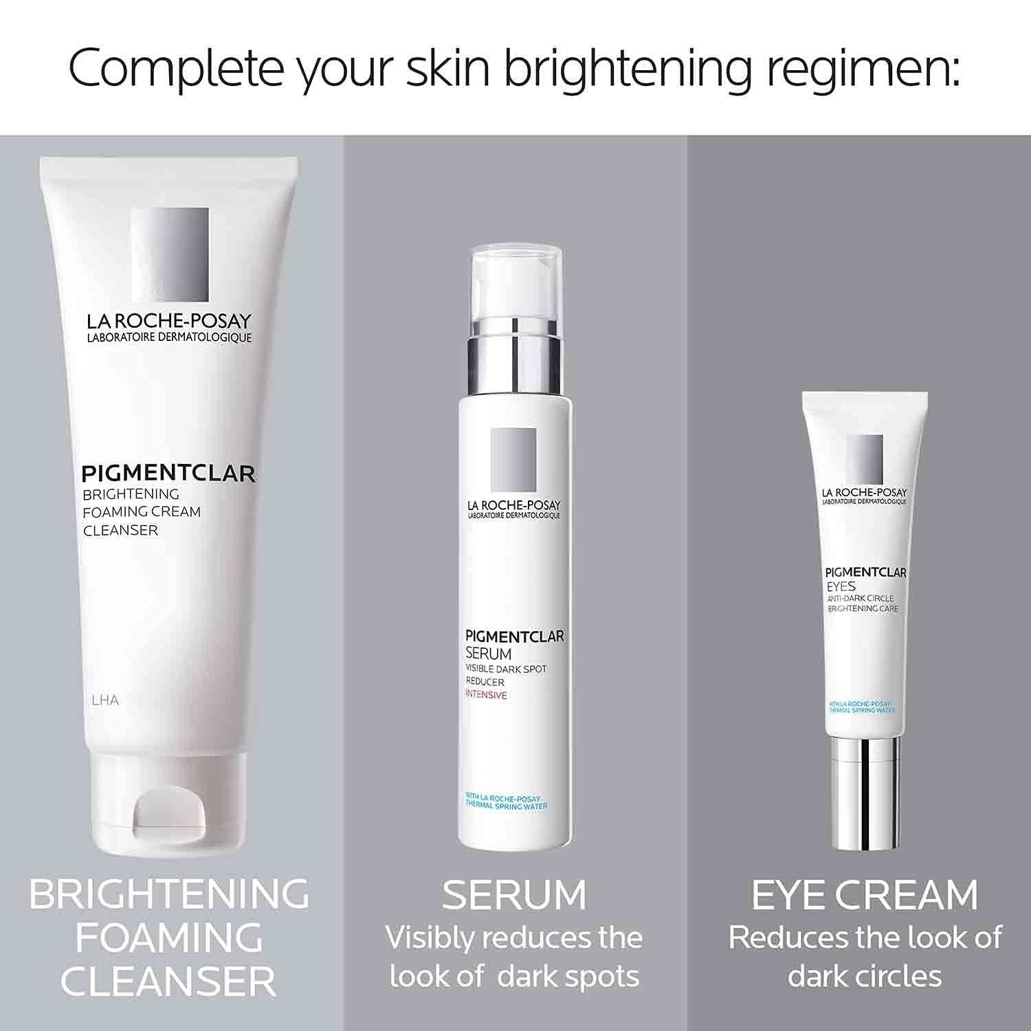 La Roche-Posay Pigmentclar Dark Circles Eye Cream with Caffeine, Brightens Under Eye Area and Targets Dark Circles - Image 4