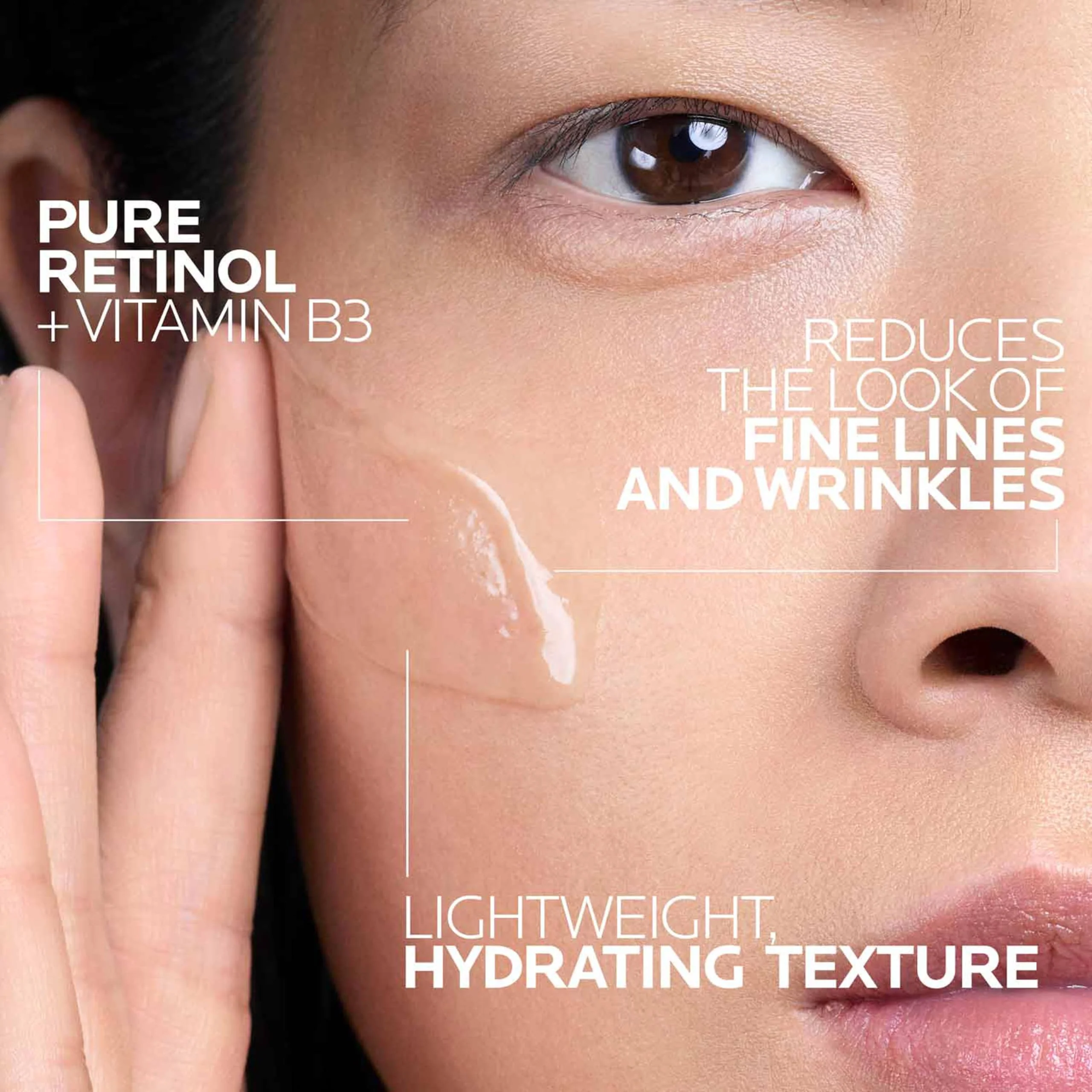 La Roche-Posay Pure Retinol Face Serum with Vitamin B3, Anti Aging Face Serum for Lines, Wrinkles & Premature Sun Damage to Resurface & Hydrate, Suitable for Sensitive Skin, 1.0 Fl. Oz - Image 8