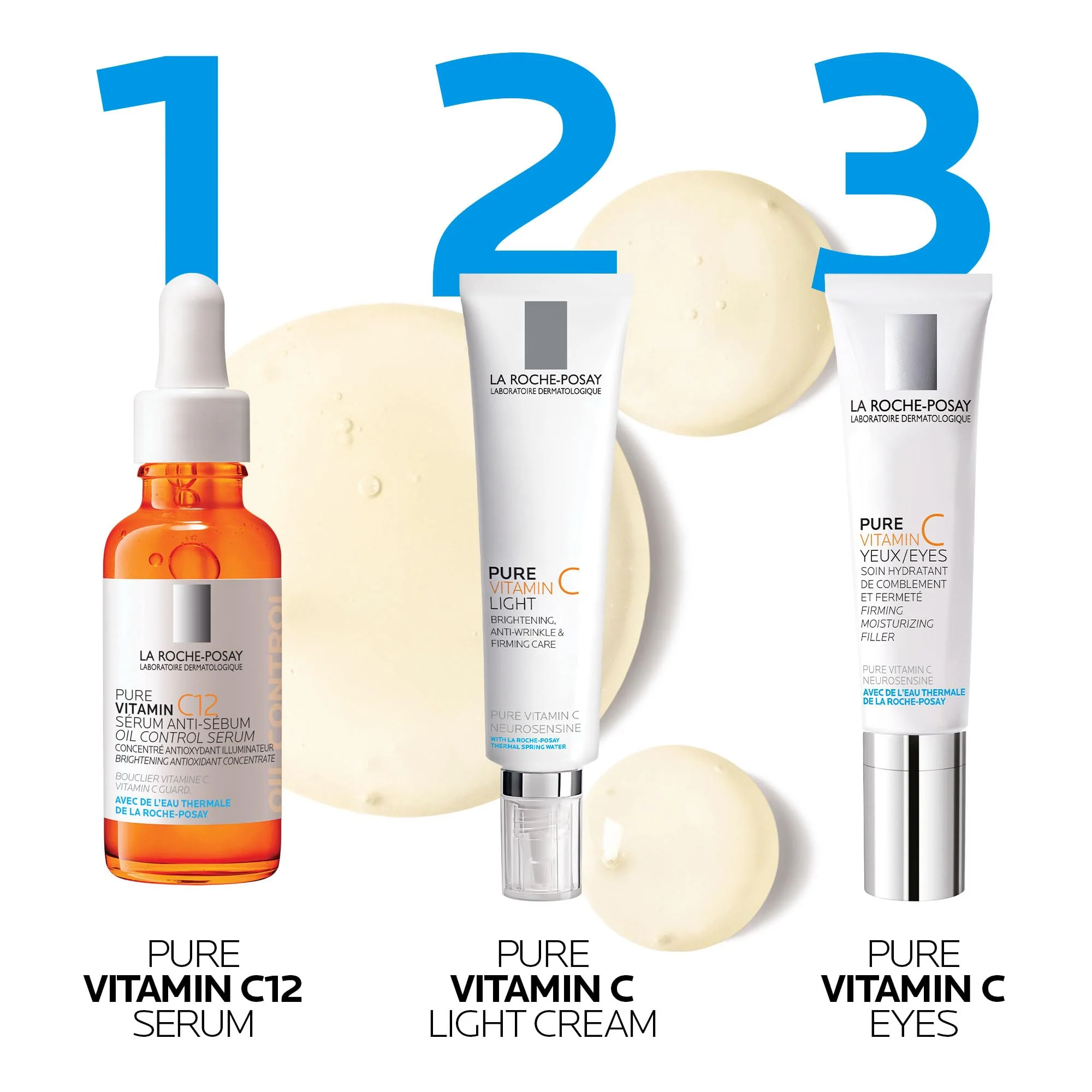 La Roche-Posay Pure Vitamin C cream firming ,moisturizing filler 1.35 oz - Image 5