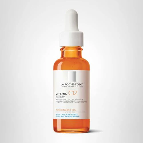 La Roche-Posay Pure Vitamin C Serum For Face With Hyaluronic Acid & Salicylic Acid, Hydrating & Brightening Serum, Boost Radiance & Reduce Wrinkles, Paraben Free - Image 2