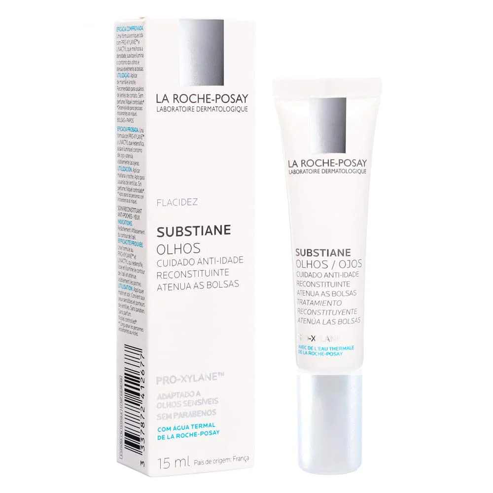 La Roche-Posay Substiane Replenishing Eye Cream, Anti Aging Eye Cream to Hydrate and Firm Skin, Ophthalmologist Tested, 0.5 Fl Oz (Pack of 1) - Image 4