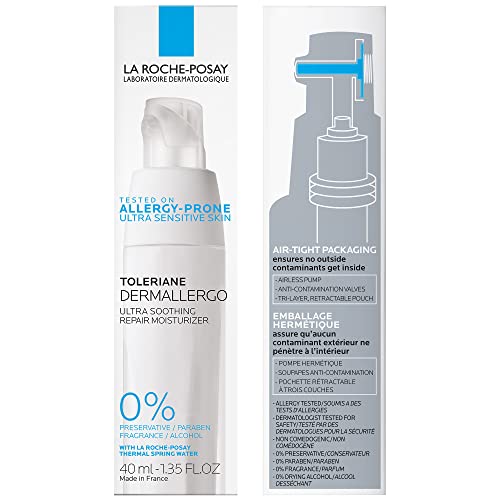La Roche-Posay Toleriane Dermallergo Ultra Soothing Repair Face Moisturizer for Sensitive Skin, Gentle Moisturizing Face Cream for Dry Skin, Packaging May Vary, Formerly Toleriane Ultra - Image 10