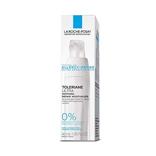 La Roche-Posay Toleriane Dermallergo Ultra Soothing Repair Face Moisturizer for Sensitive Skin, Gentle Moisturizing Face Cream for Dry Skin, Packaging May Vary, Formerly Toleriane Ultra - Image 2
