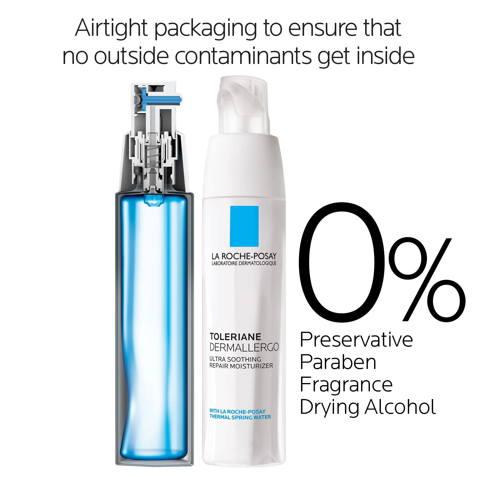 La Roche-Posay Toleriane Dermallergo Ultra Soothing Repair Face Moisturizer for Sensitive Skin, Gentle Moisturizing Face Cream for Dry Skin, Packaging May Vary, Formerly Toleriane Ultra - Image 6