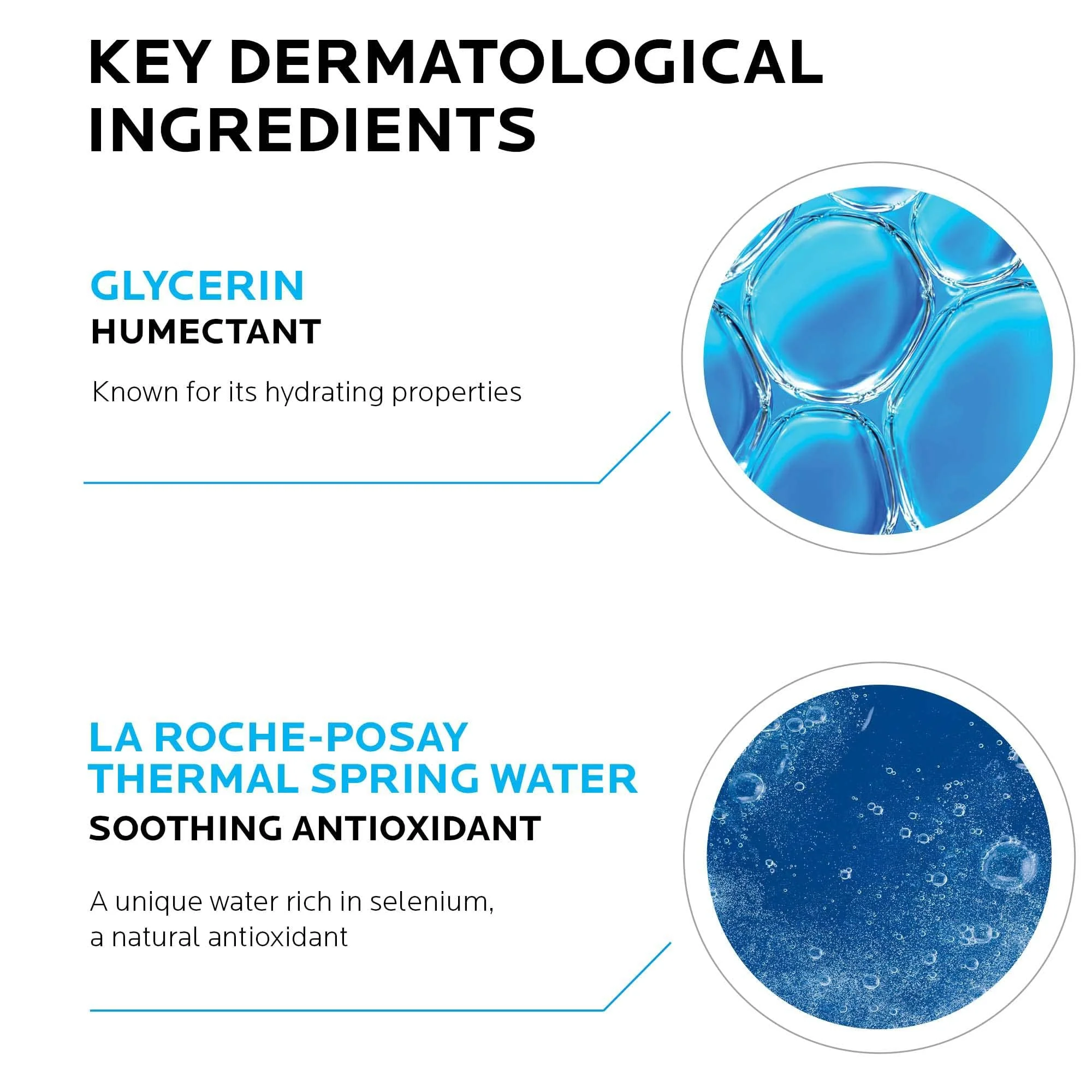 La Roche-Posay Toleriane Dermo Facial Cleanser for Face & Eyes, Gentle Face Wash and Makeup Remover, Milky Texture, Fragrance Free, Preservative Free - Image 4