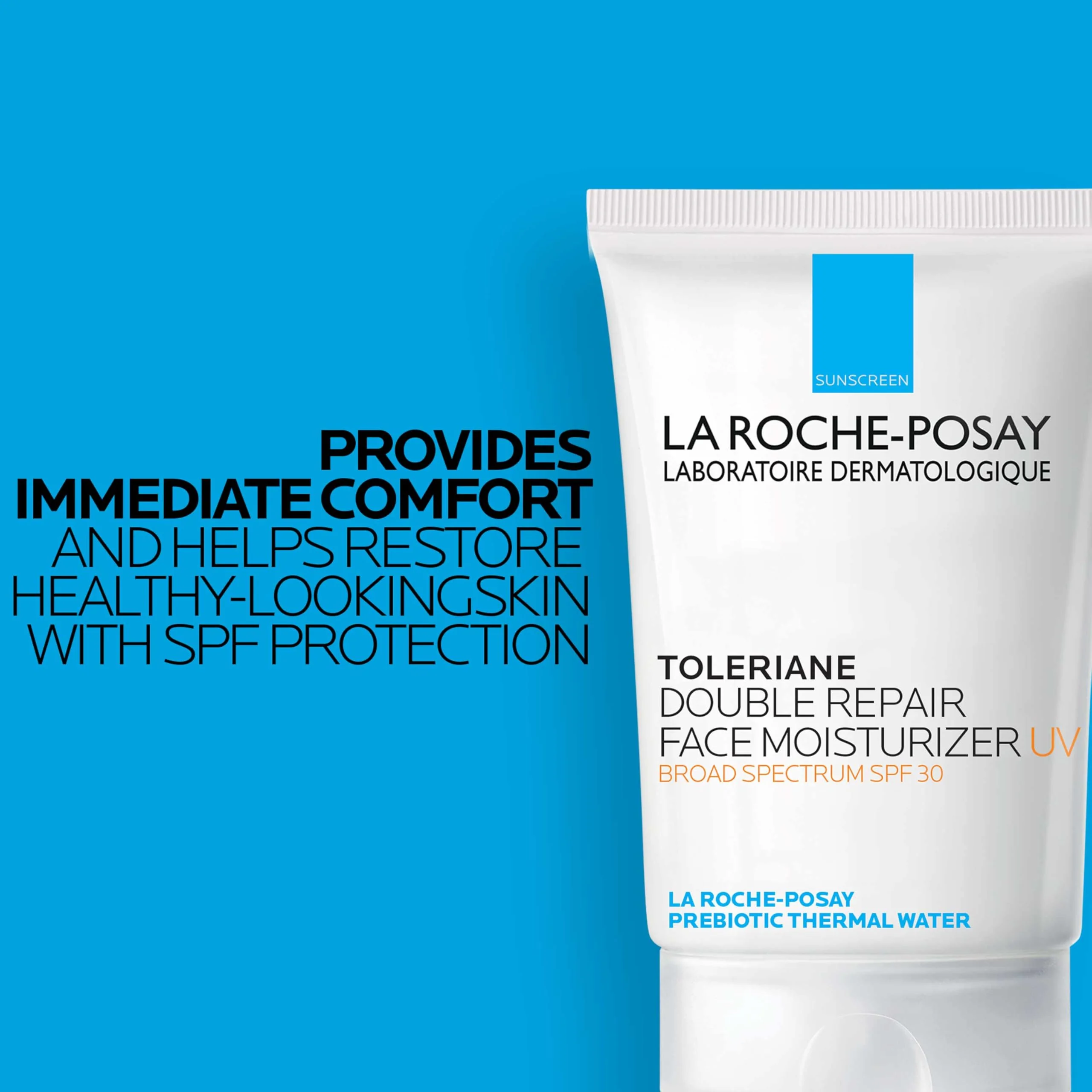 La Roche-Posay Toleriane Double Repair UV SPF Moisturizer for Face, Daily Facial Moisturizer with Sunscreen SPF 30, Niacinamide and Glycerin, Oil Free, Moisturizing Sun Protection - Image 6