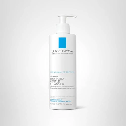 La Roche-Posay Toleriane Hydrating Gentle Face Cleanser, Daily Facial Cleanser with Niacinamide and Ceramides for Sensitive Skin, Moisturizing Face Wash for Normal to Dry Skin, Fragrance Free - Image 2