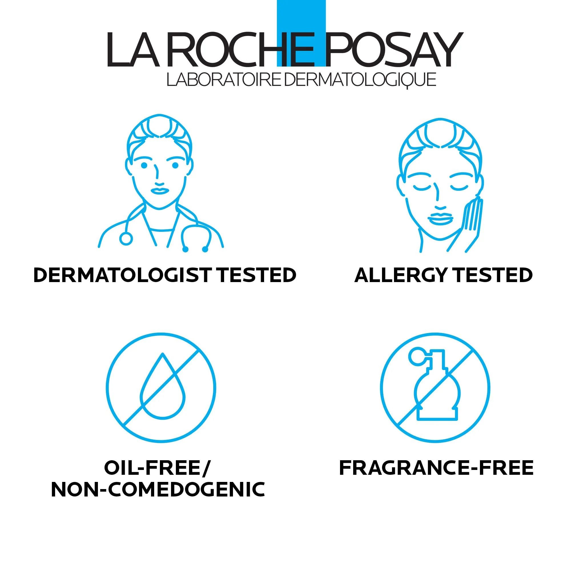 La Roche-Posay Toleriane Hydrating Gentle Facial Cleanser, Daily Face Wash with Ceramide and Niacinamide for Normal to Dry Sensitive Skin, Oil-Free, Fragrance Free - Image 4