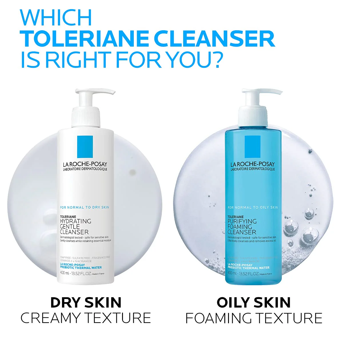 La Roche-Posay Toleriane Purifying Foaming Facial Cleanser, Oil Free Face Wash for Women & Men with Niacinamide + Ceramides, Pore Cleanser Safe For Sensitive Skin, Won’t Dry Out Skin, Soap Free, 200ml - Image 5