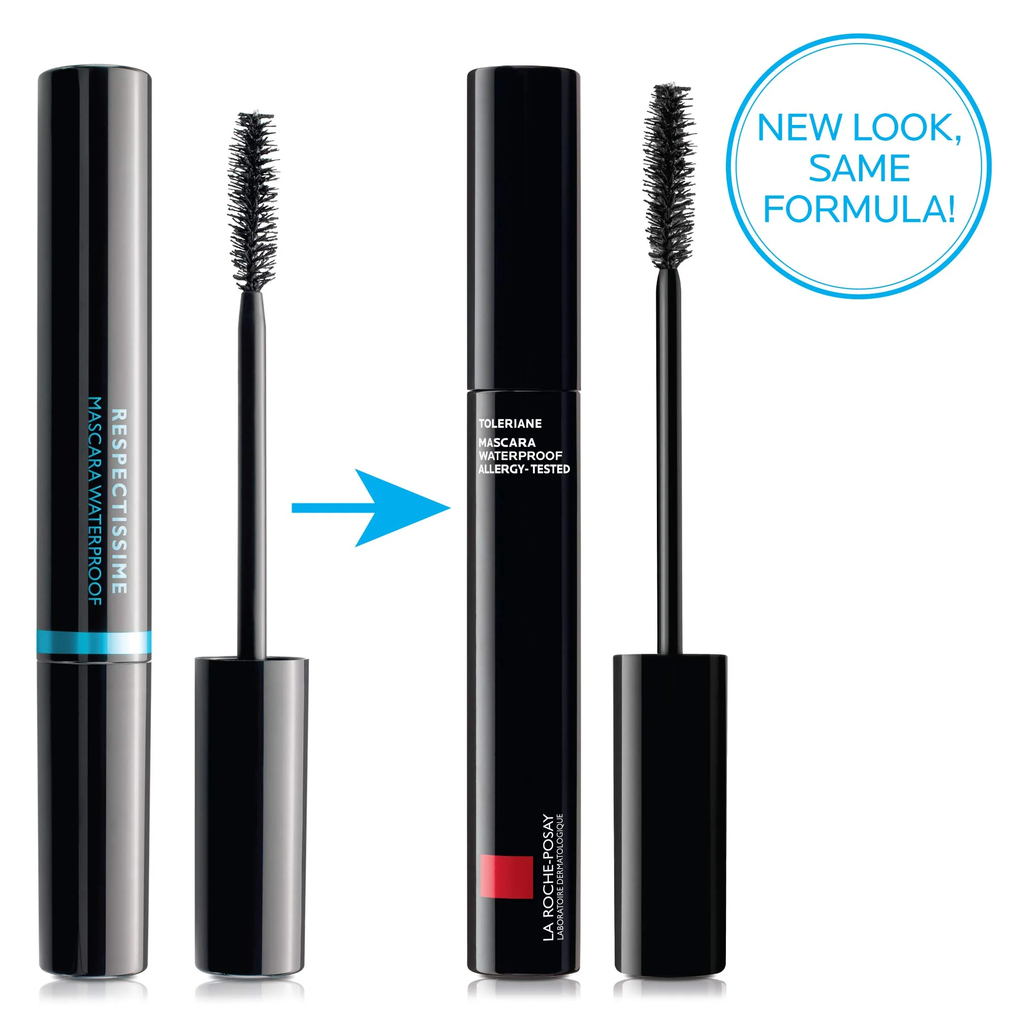 La Roche-Posay Toleriane Waterproof Mascara, Long-Lasting Volume and Length, Allergy-tested, Safe For Sensitive Skin, Black - Image 2