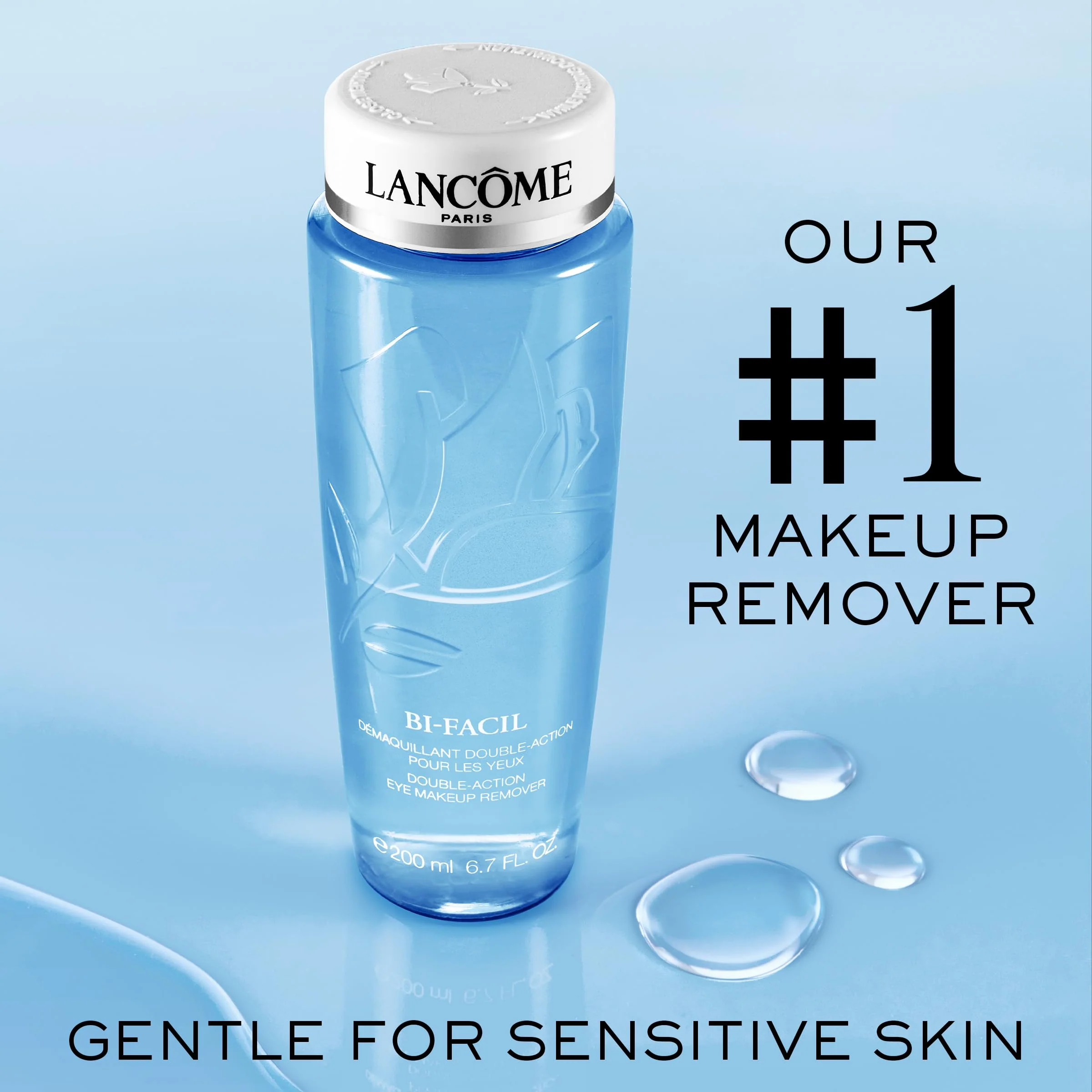 Lancôme Bi-Facil Double Action Eye Makeup Remover | Waterproof Makeup Remover for All Skin Types & Sensitive Eyes | Gentle, Non-Greasy Formula with Bi-Phase Technology | 6.7 Fl Oz - Image 10