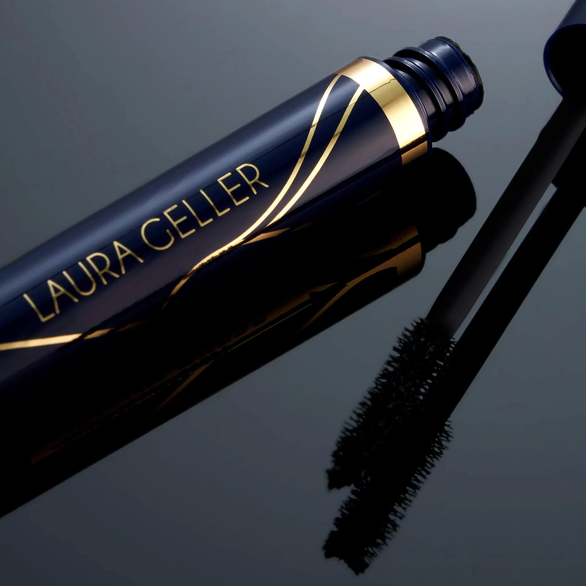 LAURA GELLER NEW YORK Always There Waterproof Lengthening Mascara in Black | Long-Lasting Mascara for Volume and Length - Image 2